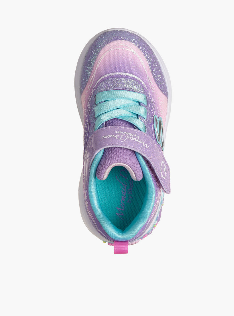 Skechers Girls MY DREAMERS Hook & Loop Sneakers-girls-shoes-sneakers-image-3