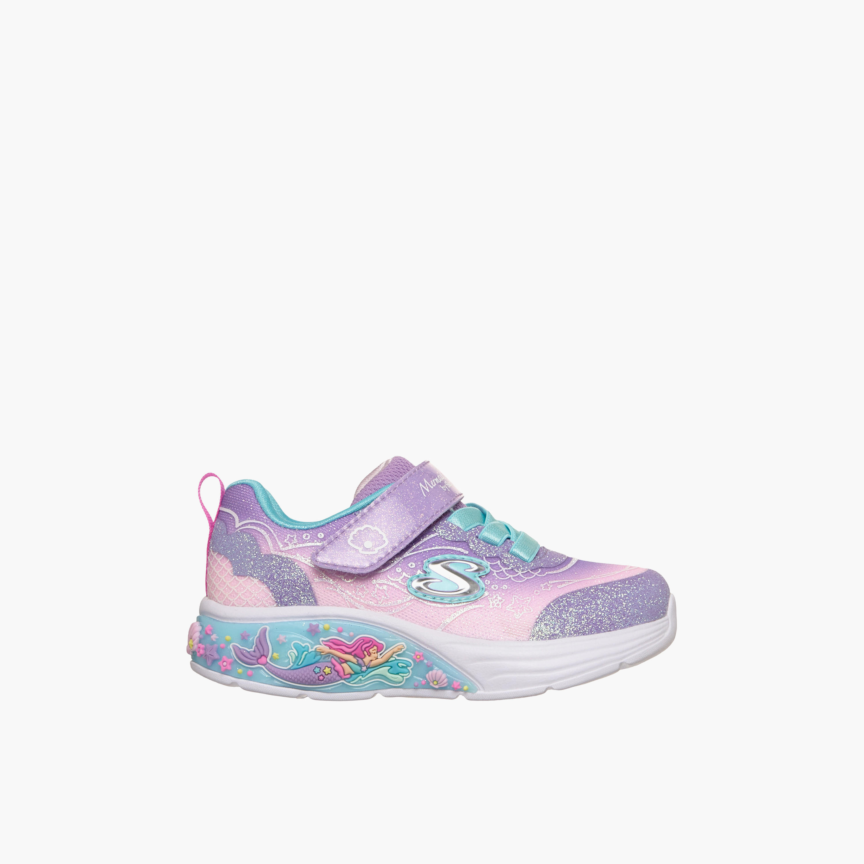 Skechers Girls MY DREAMERS Hook & Loop Sneakers-girls-shoes-sneakers-image-4
