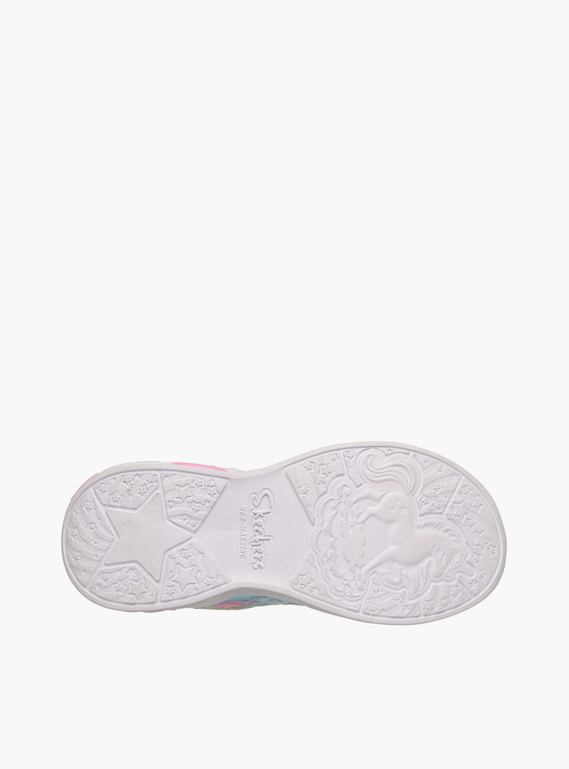 Skechers Girls UNICORN DREAMS Hook & Loop Sneakers-girls-shoes-sneakers-image-7
