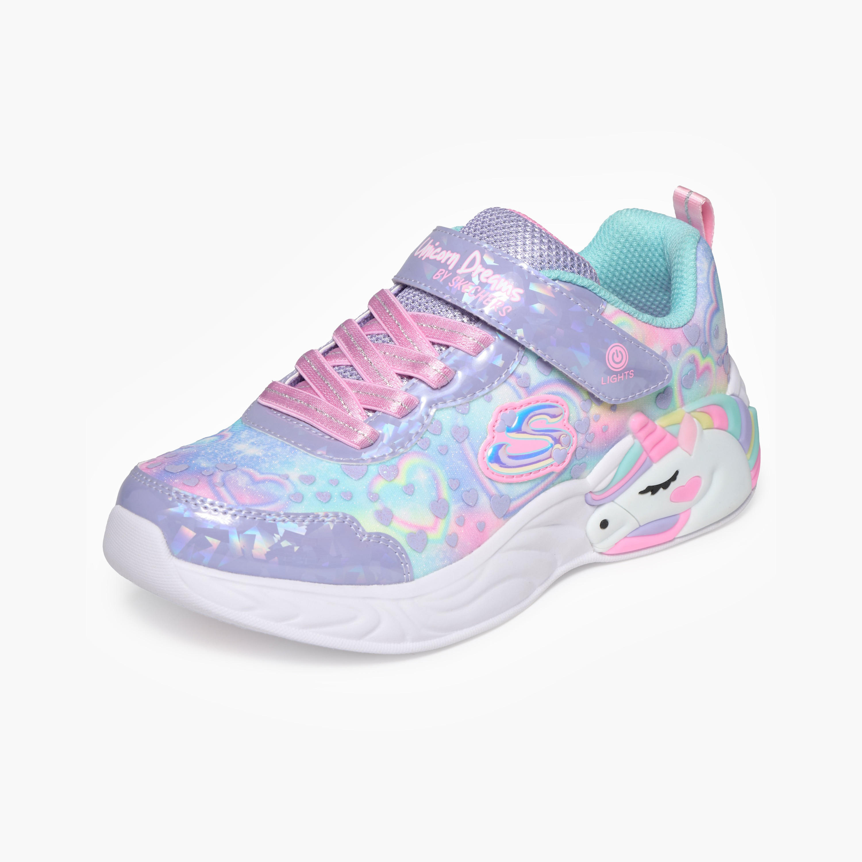 حذاء رياضي للبنات يونيكورن دريمز بإضاءة من سكيتشرز-girls-shoes-sneakers-image-4