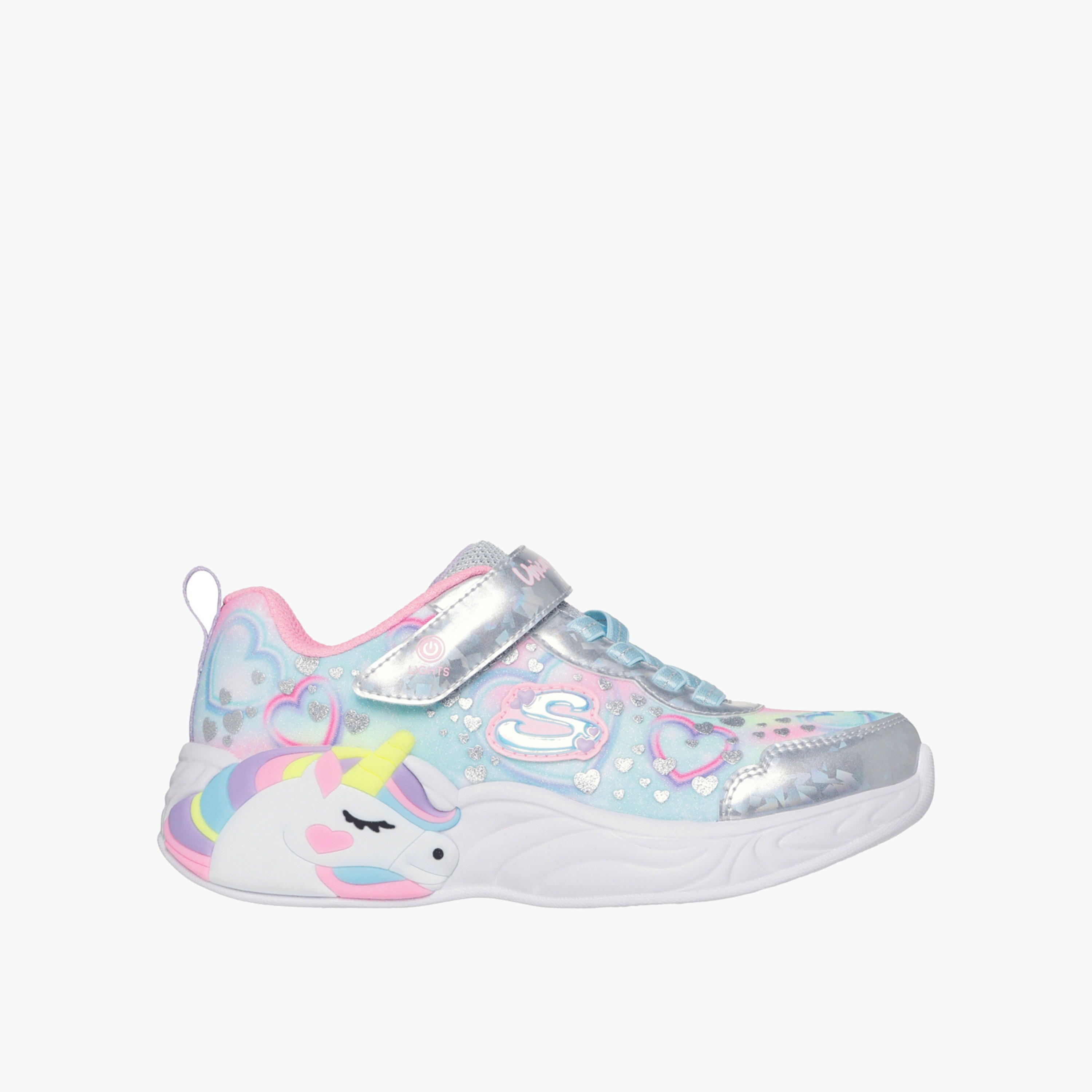 حذاء رياضي مضيء يونيكورن دريمز للبنات من سكيتشرز-girls-shoes-sneakers-image-1