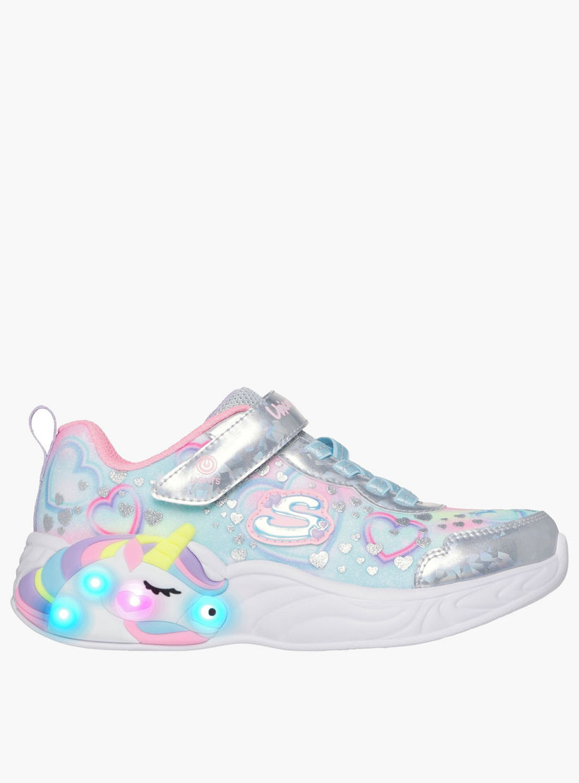 حذاء رياضي مضيء يونيكورن دريمز للبنات من سكيتشرز-girls-shoes-sneakers-image-4