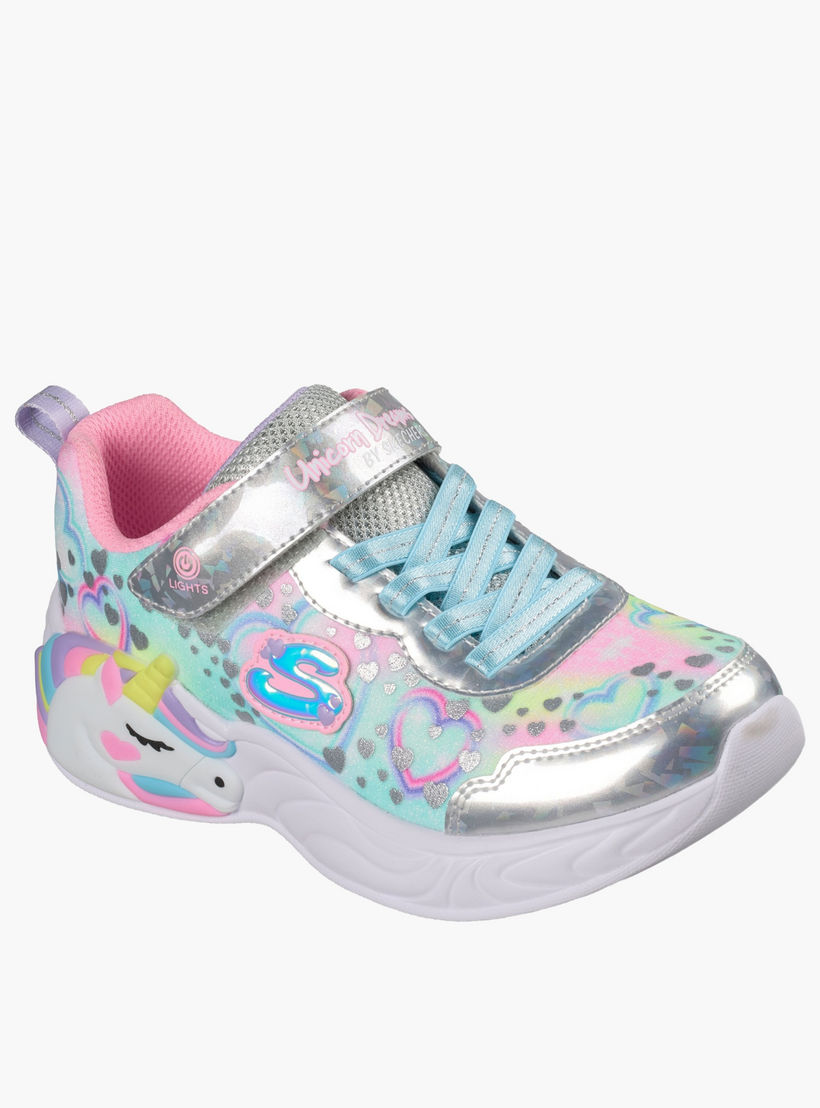 حذاء رياضي مضيء يونيكورن دريمز للبنات من سكيتشرز-girls-shoes-sneakers-image-6