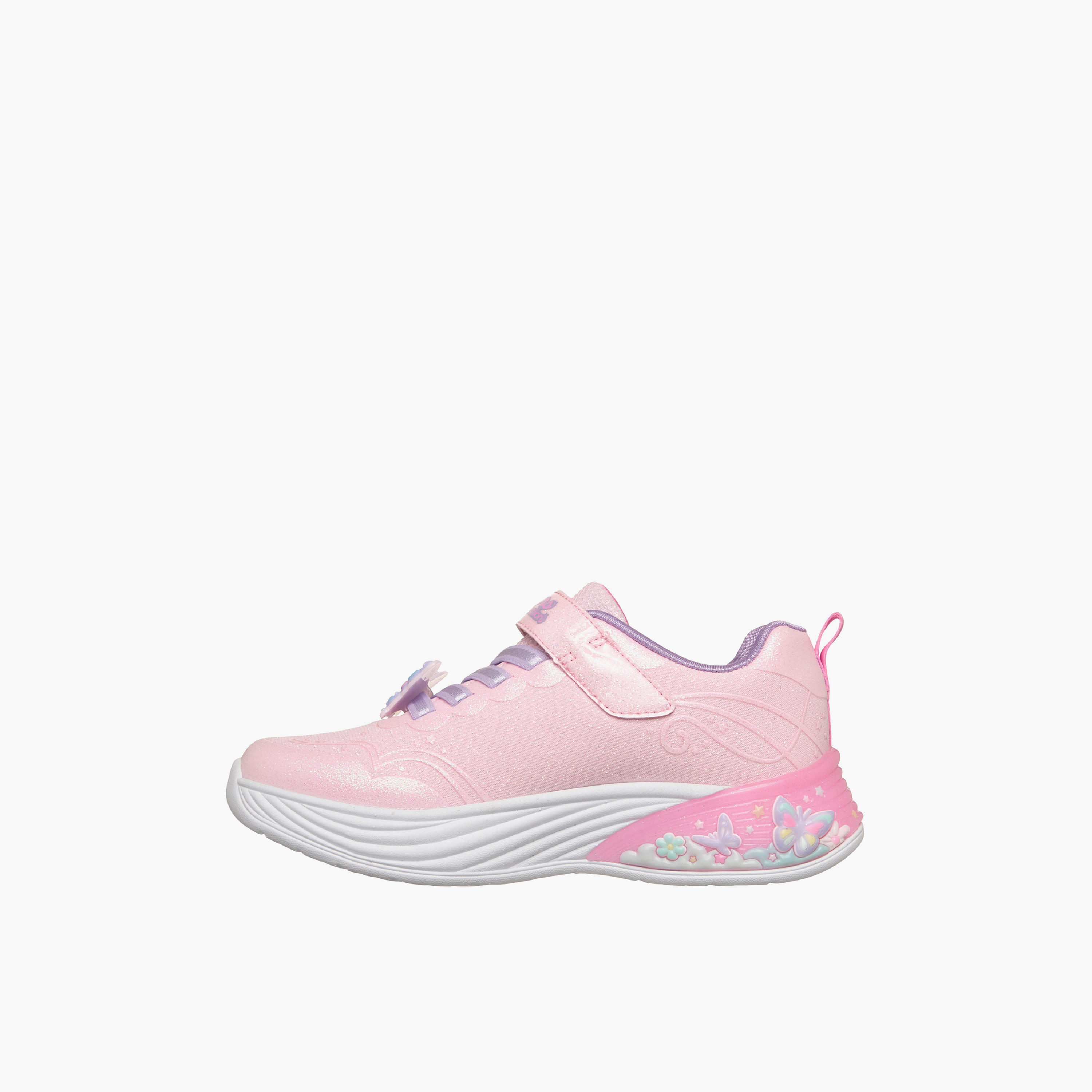 Skechers Girls BUTTERFLY BLISS Hook & Loop Sneakers-girls-shoes-sneakers-image-6