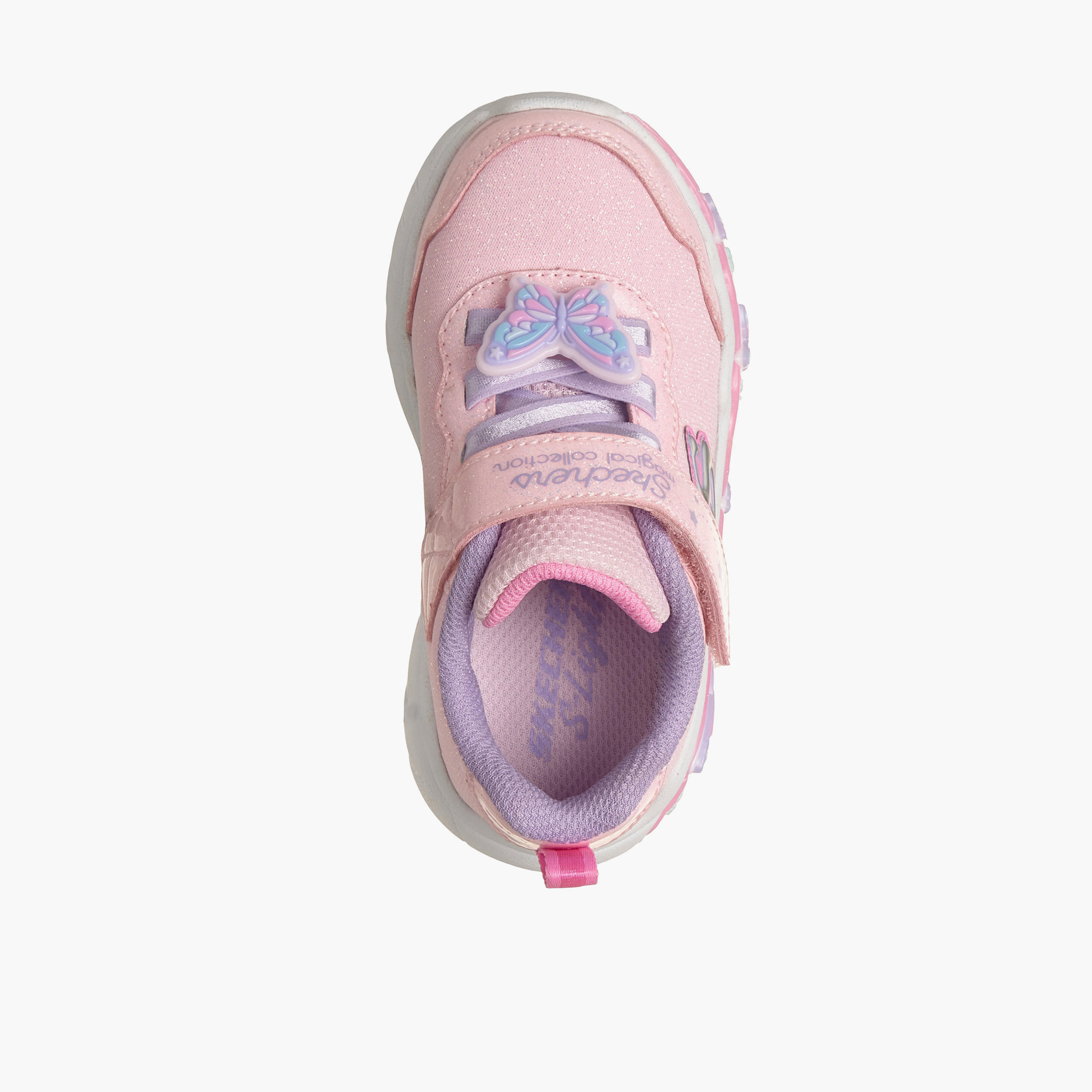 Skechers Girls LIL BUTTERFLY BLISS Hook & Loop Sneakers-girls-shoes-sneakers-image-3