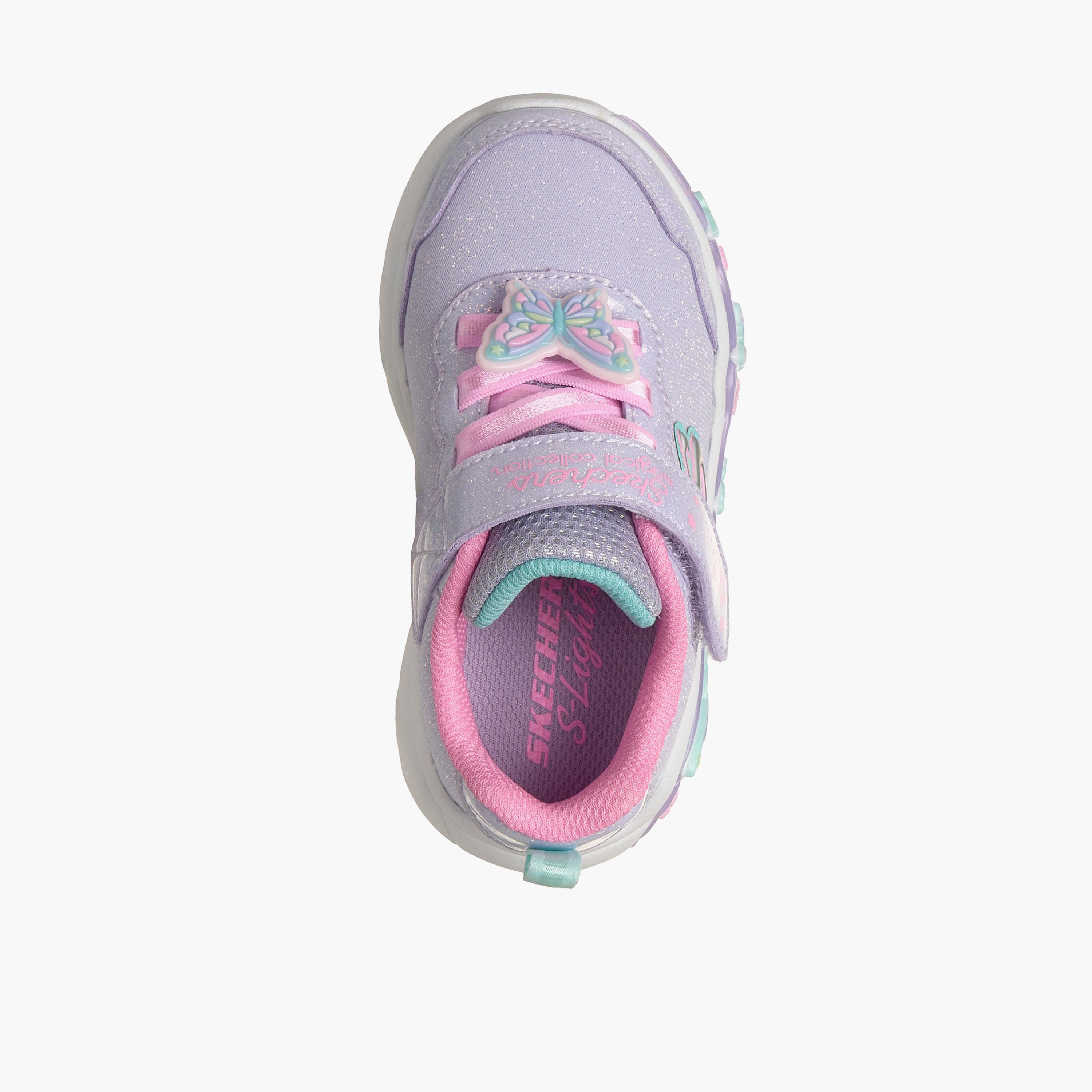 Skechers Girls LIL BUTTERFLY BLISS Hook & Loop Sneakers-girls-shoes-sneakers-image-3