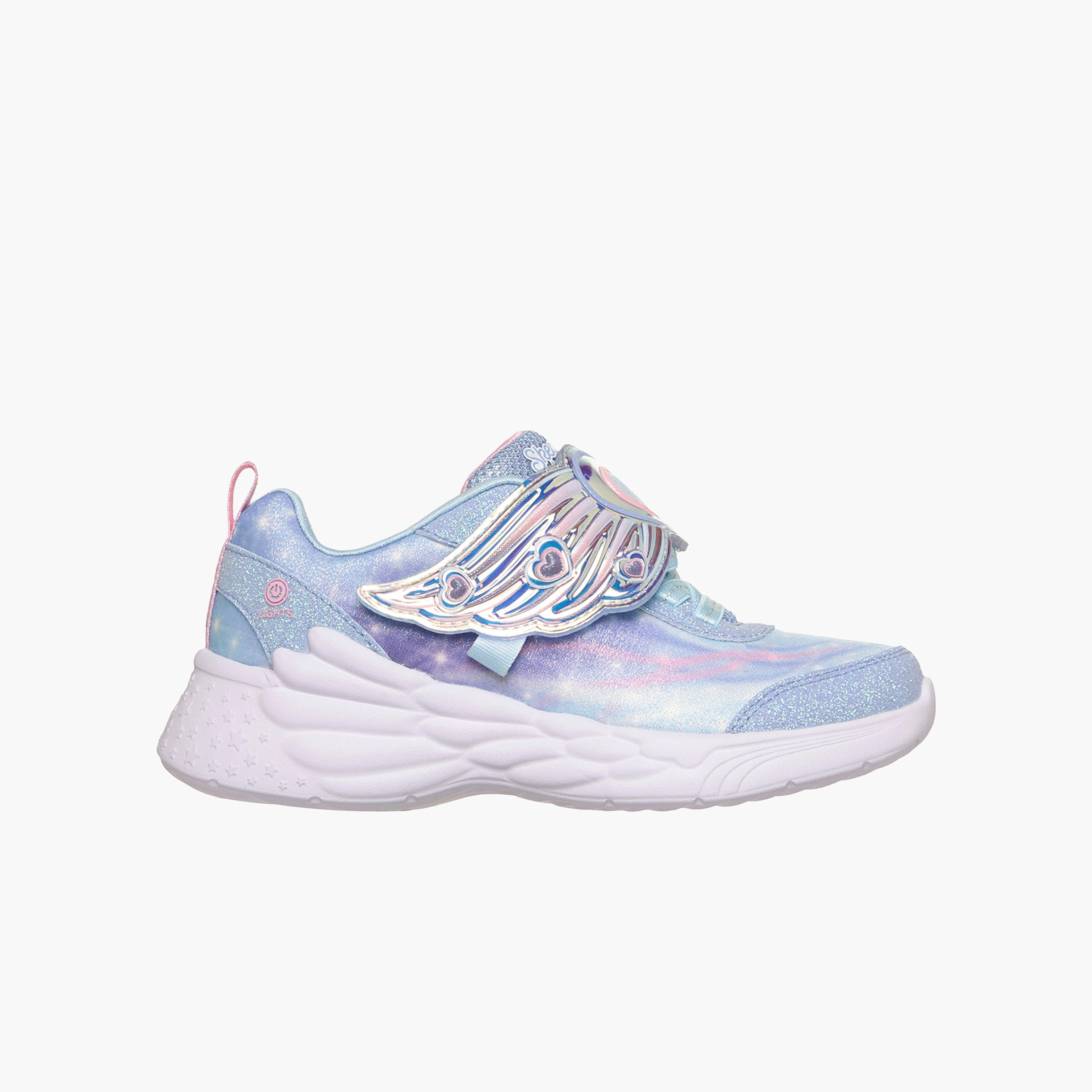 Skechers Girls Dream Racer Light-Up Sports Shoes-girls-shoes-sneakers-image-1