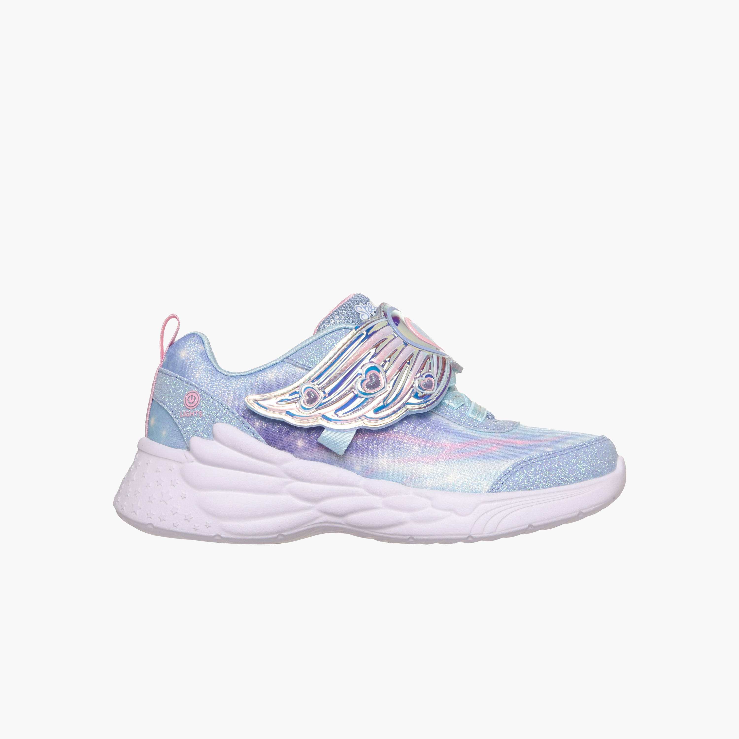 Skechers Girls Dream Racer Light-Up Sports Shoes-girls-shoes-sneakers-image-2