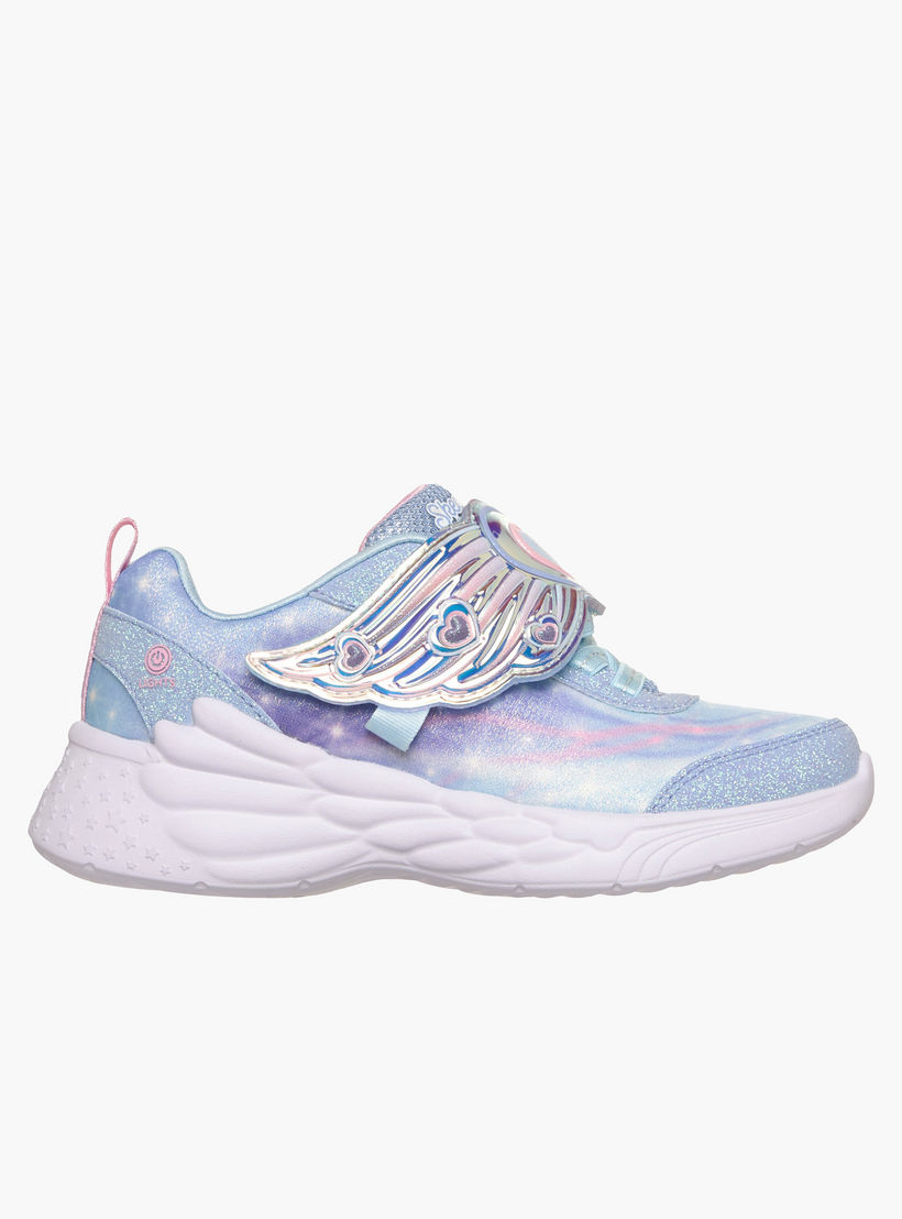 Skechers Girls Dream Racer Light-Up Sports Shoes-girls-shoes-sneakers-image-2