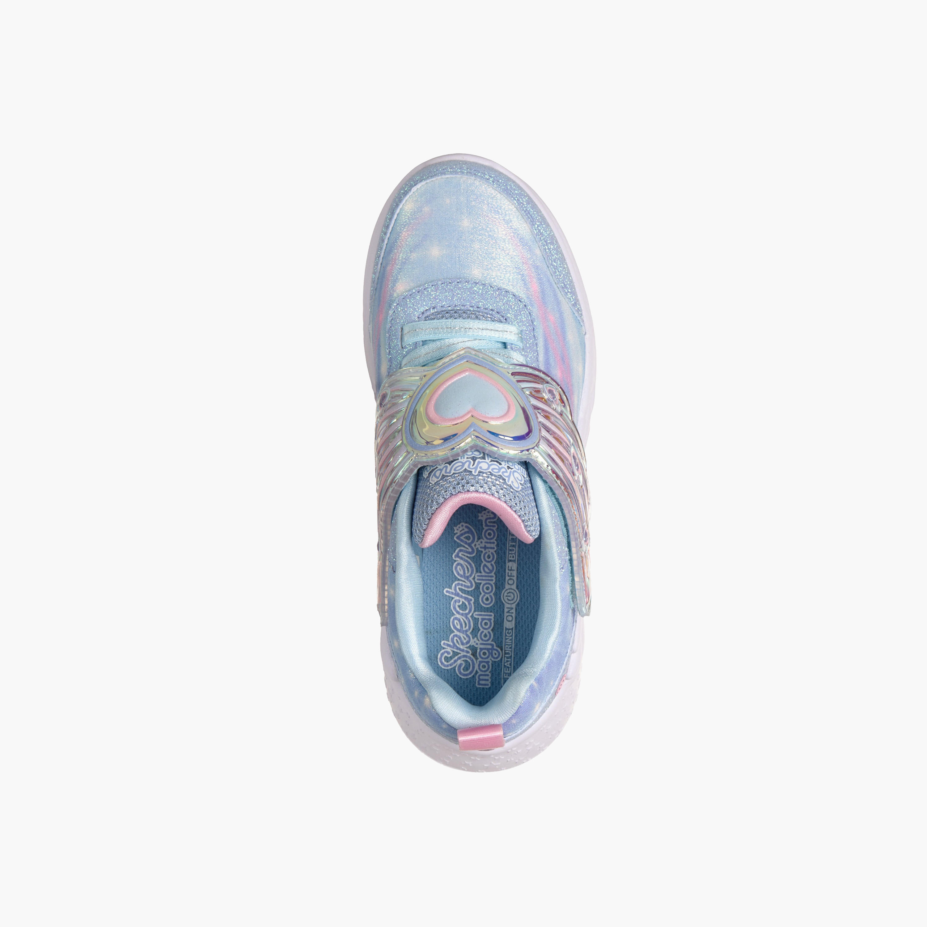 Skechers Girls Dream Racer Light-Up Sports Shoes-girls-shoes-sneakers-image-3