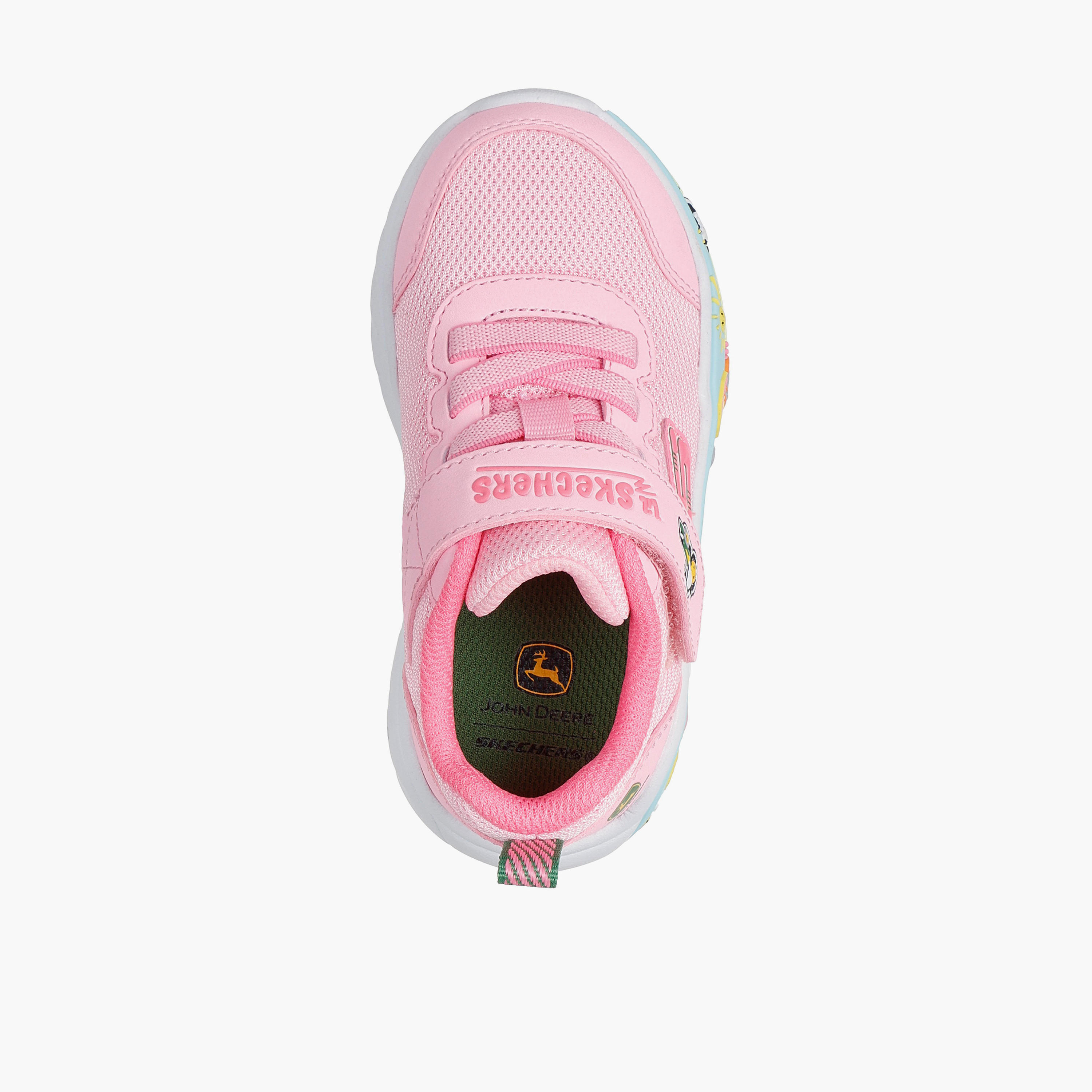 حذاء سنيكرز بلاي سين بشريط إغلاق لاصق للبنات من سكيتشرز-girls-shoes-sneakers-image-2