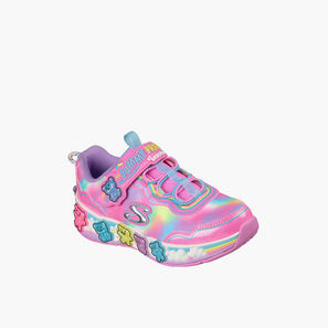 Skechers Girls GUMMY FRIENDS Hook & Loop Sneakers-sports-girls-shoes-image-1