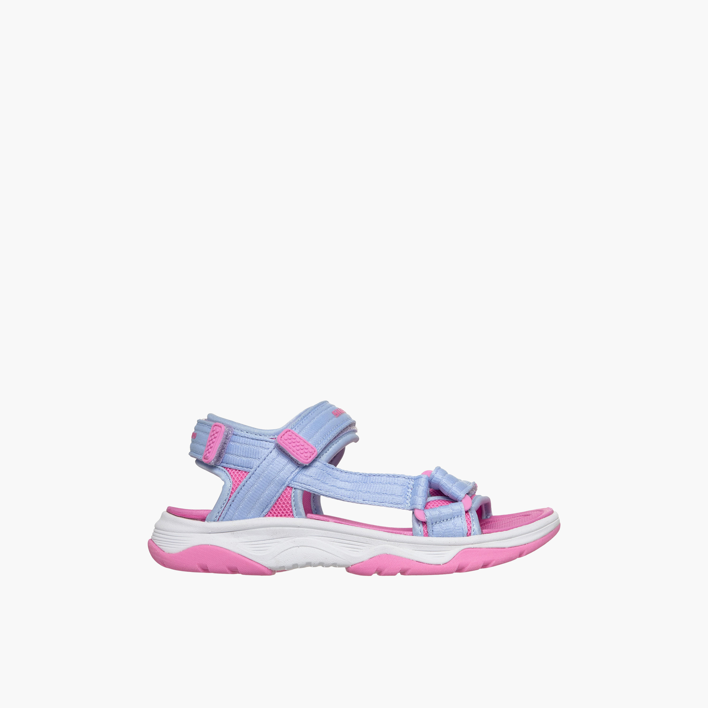 صندل مسطح بشريط إغلاق لاصق للبنات تريد سيكر من سكيتشرز-girls-shoes-sandals-image-3