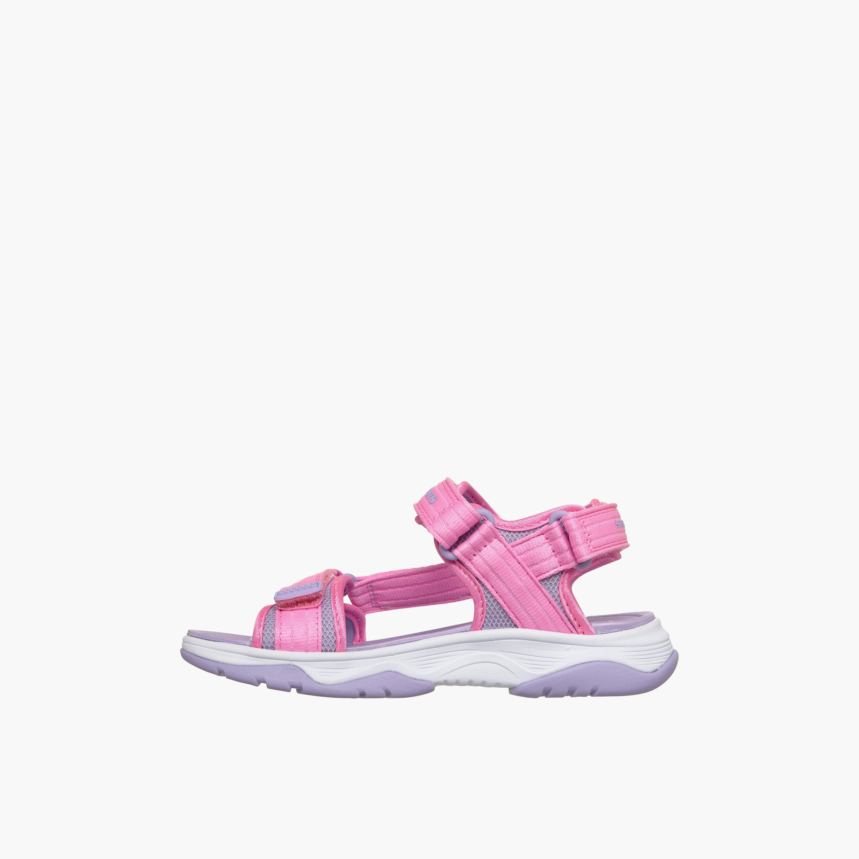 صندل مسطح بشريط إغلاق لاصق للبنات تريد سيكر من سكيتشرز-girls-shoes-sandals-image-5