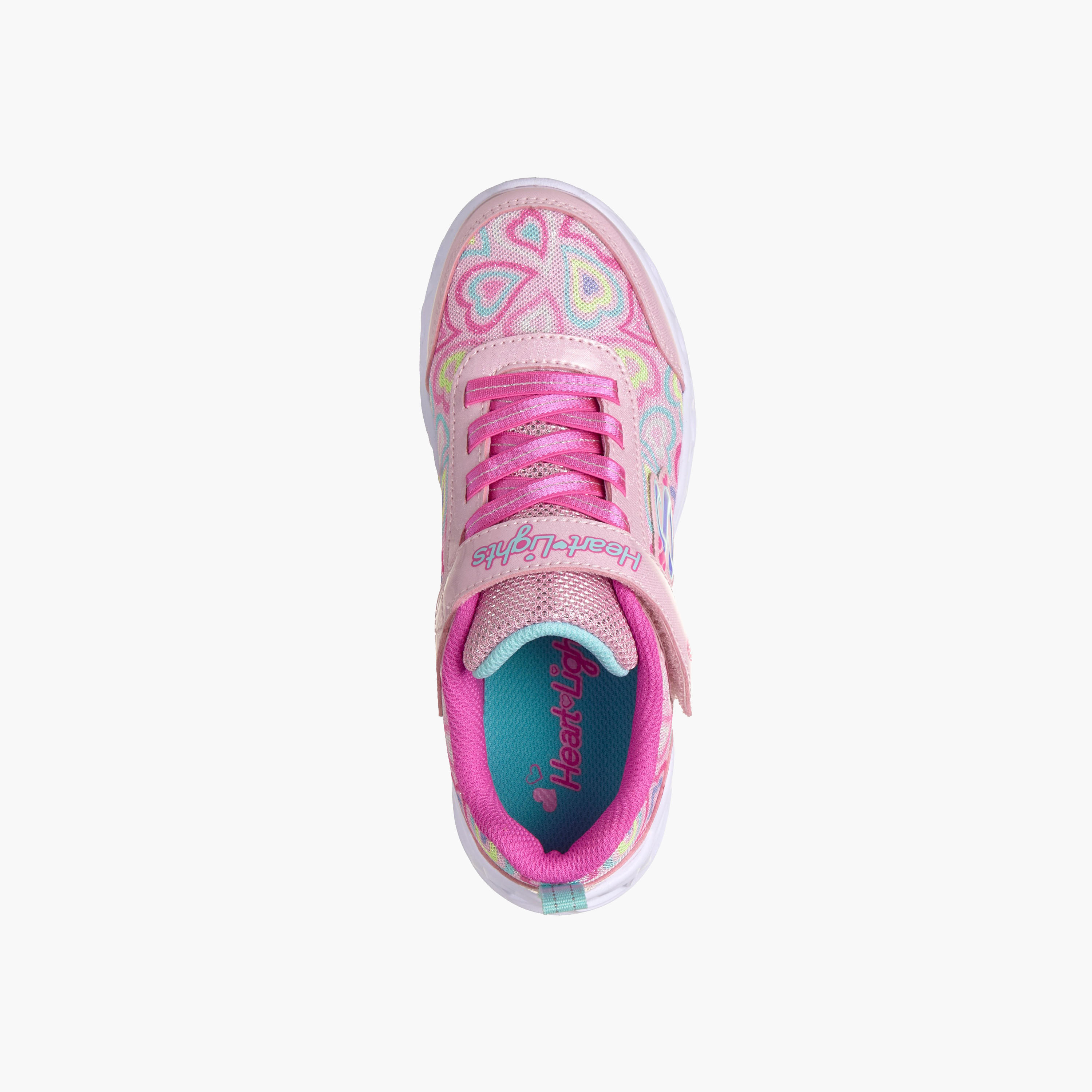 Skechers Girls Light-Up Hook & Loop Sports Shoes-girls-shoes-sneakers-image-2