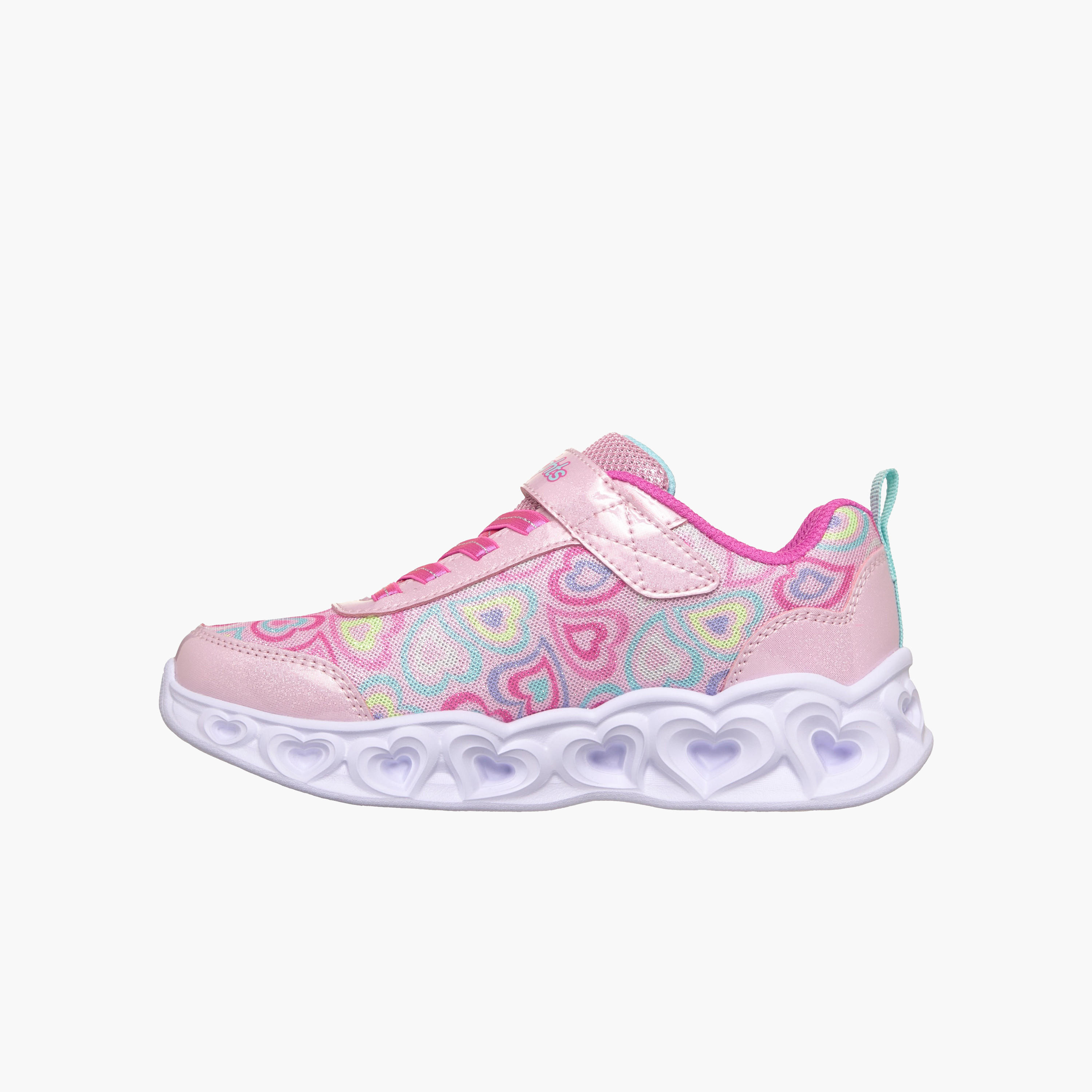 Skechers Girls Light-Up Hook & Loop Sports Shoes-girls-shoes-sneakers-image-6