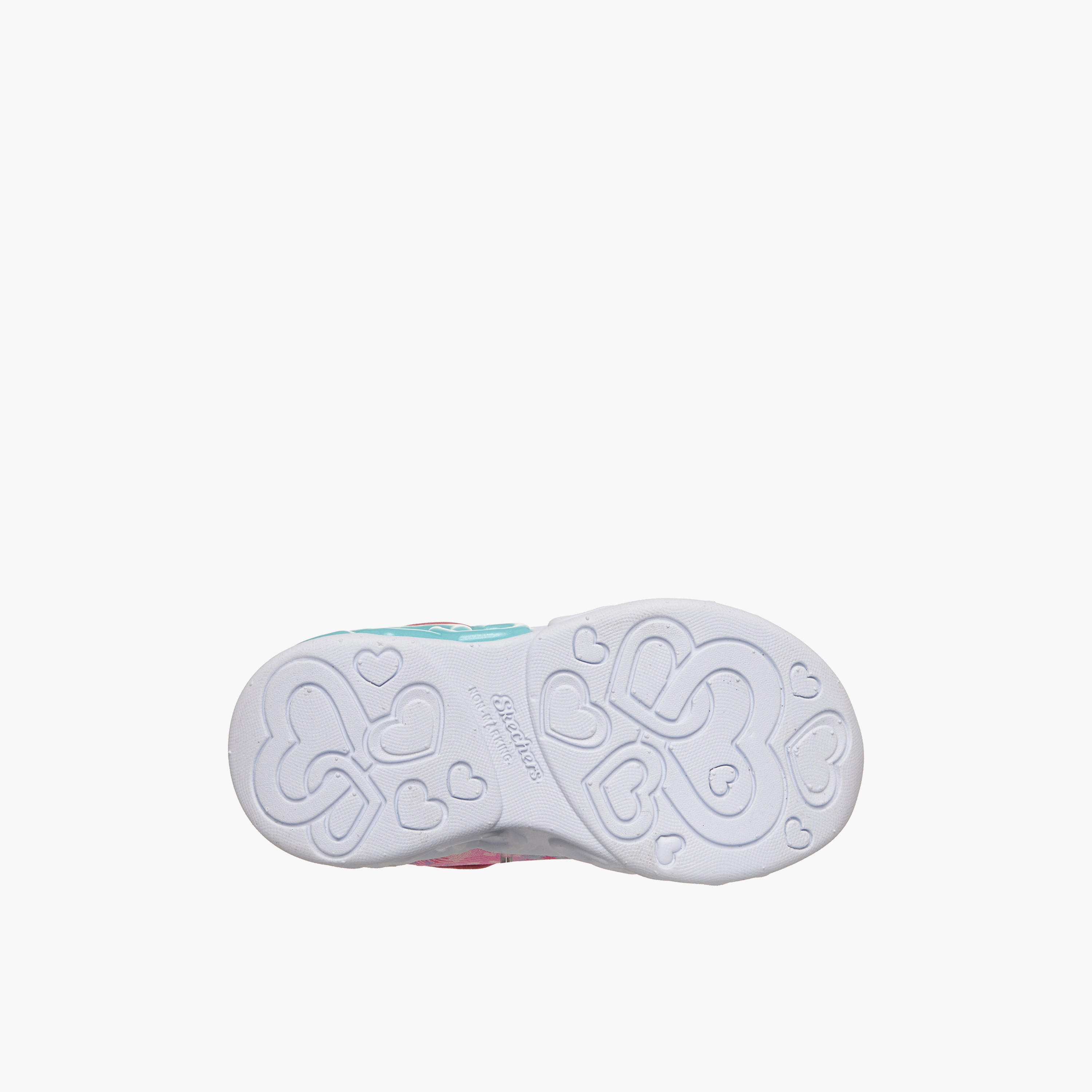 Skechers Girls INFINITE HEART LIGHTS Hook & Loop Light-Up Ankle Sneakers-girls-shoes-sneakers-image-7