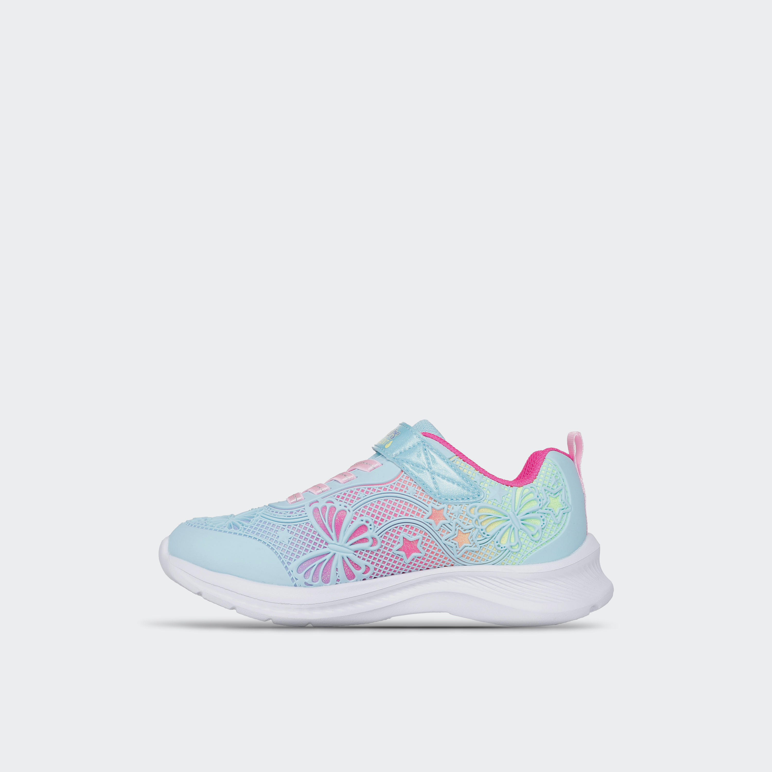 Skechers Girls Jumpsters 2.0 Hook & Loop Ankle Sneakers-girls-shoes-sneakers-image-4