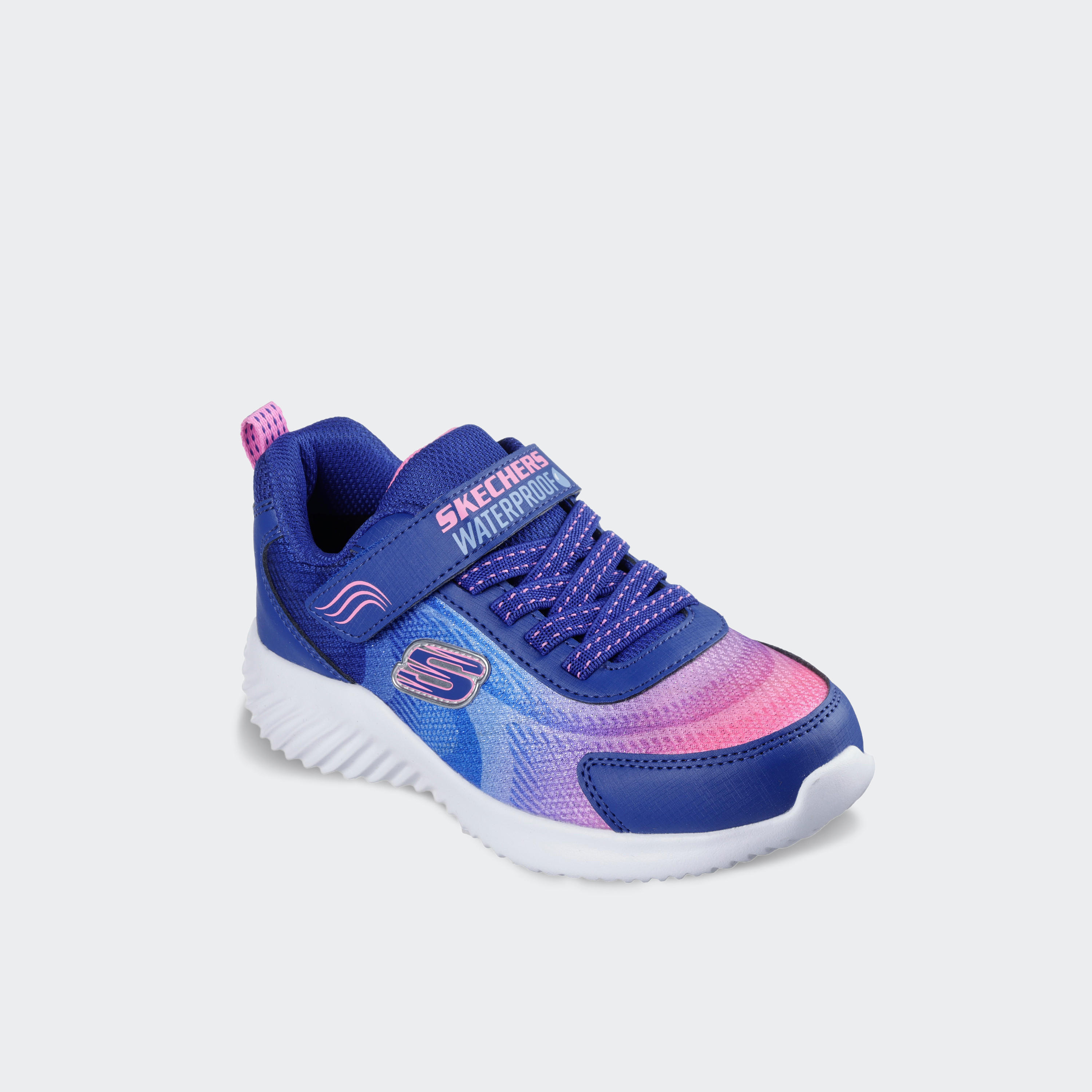 Skechers Girls Bounder Hook & Loop Sneakers-girls-shoes-sneakers-image-1