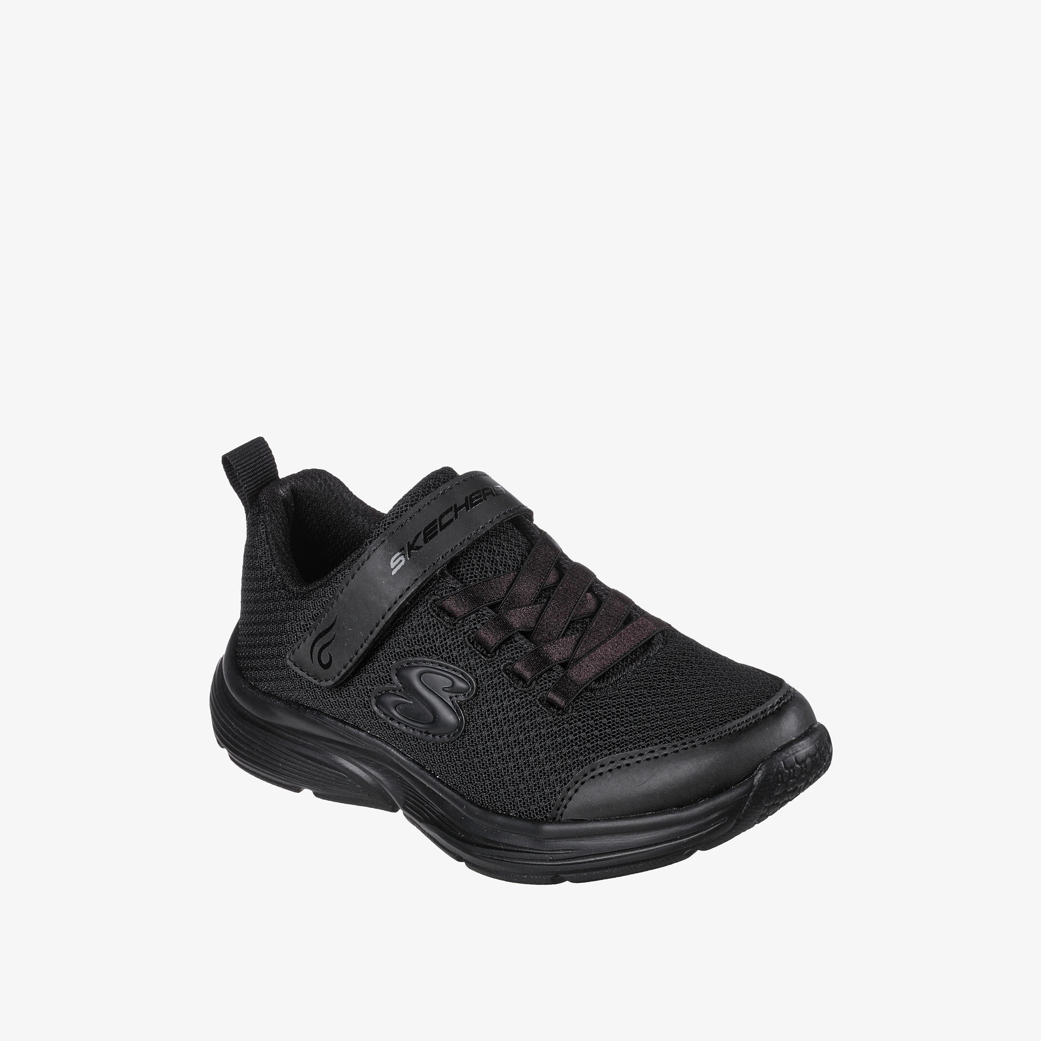 Skechers Kids Trainers with Hook and Loop Closure - WAVY LITES-sports-boys-shoes-image-1