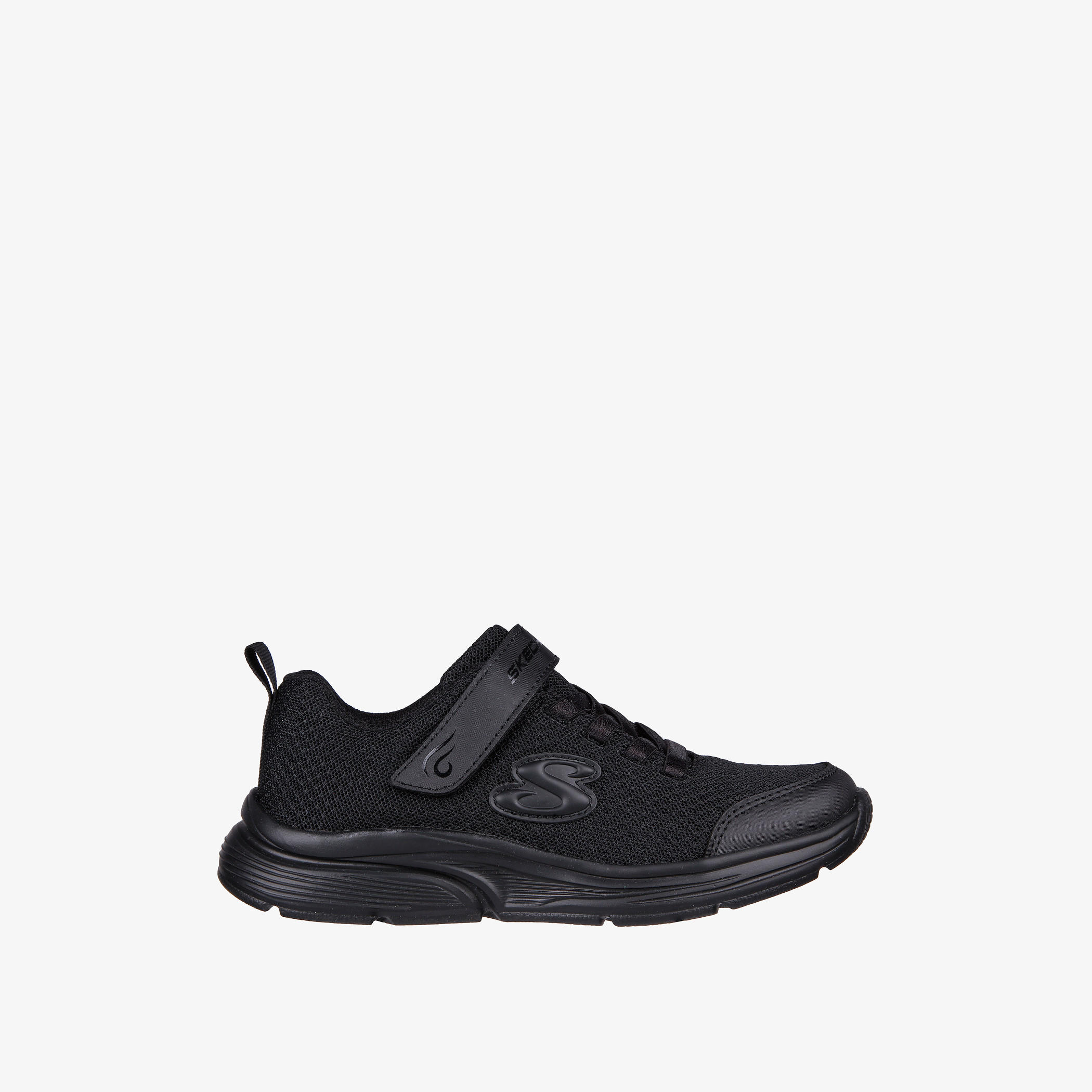 Skechers Kids Trainers with Hook and Loop Closure - WAVY LITES-sports-boys-shoes-image-2