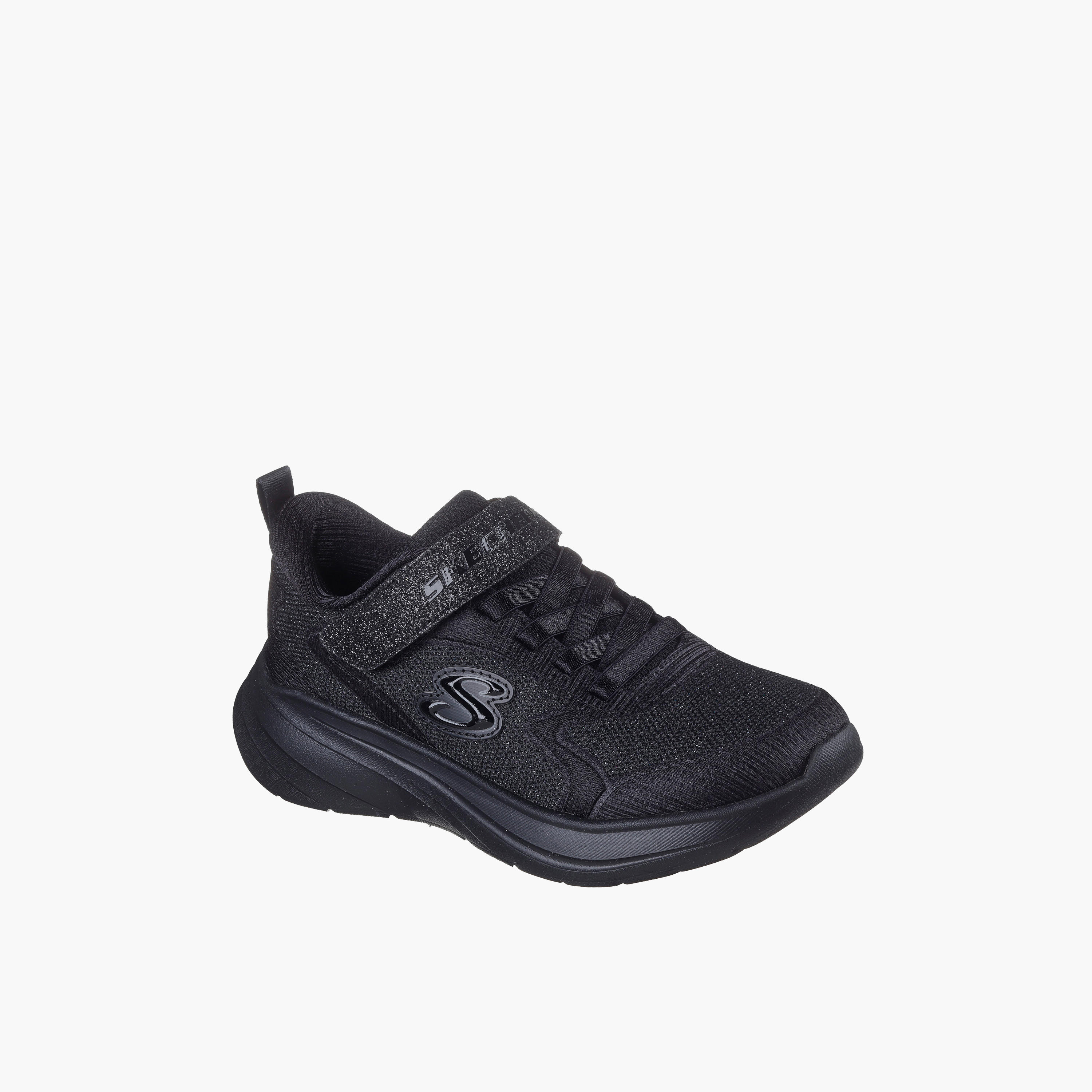 Skechers Girls WAVE 92 Hook & Loop Sneakers-girls-shoes-sneakers-image-1