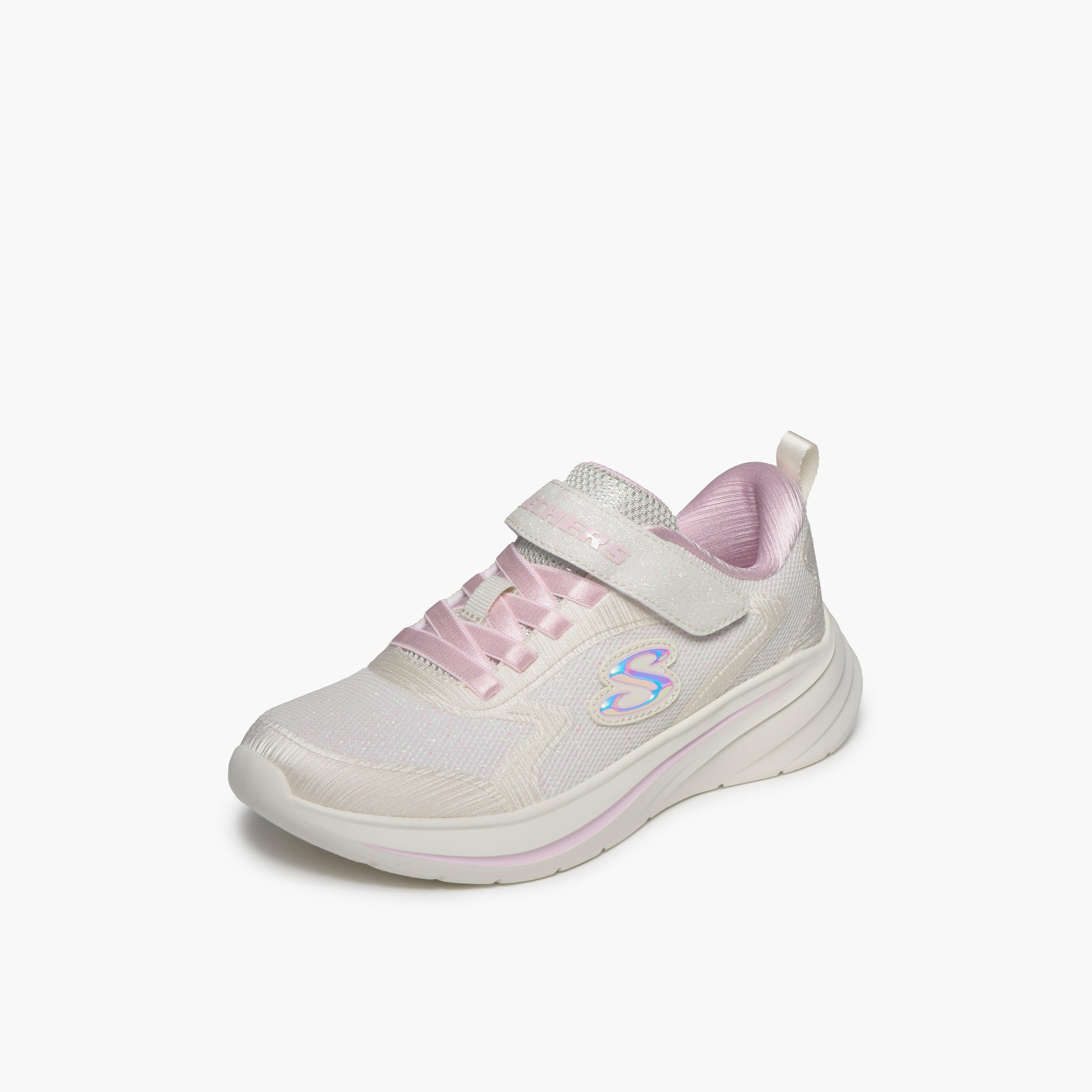 Skechers Girls Wave 92 Hook & Loop Sneakers-girls-shoes-sneakers-image-4