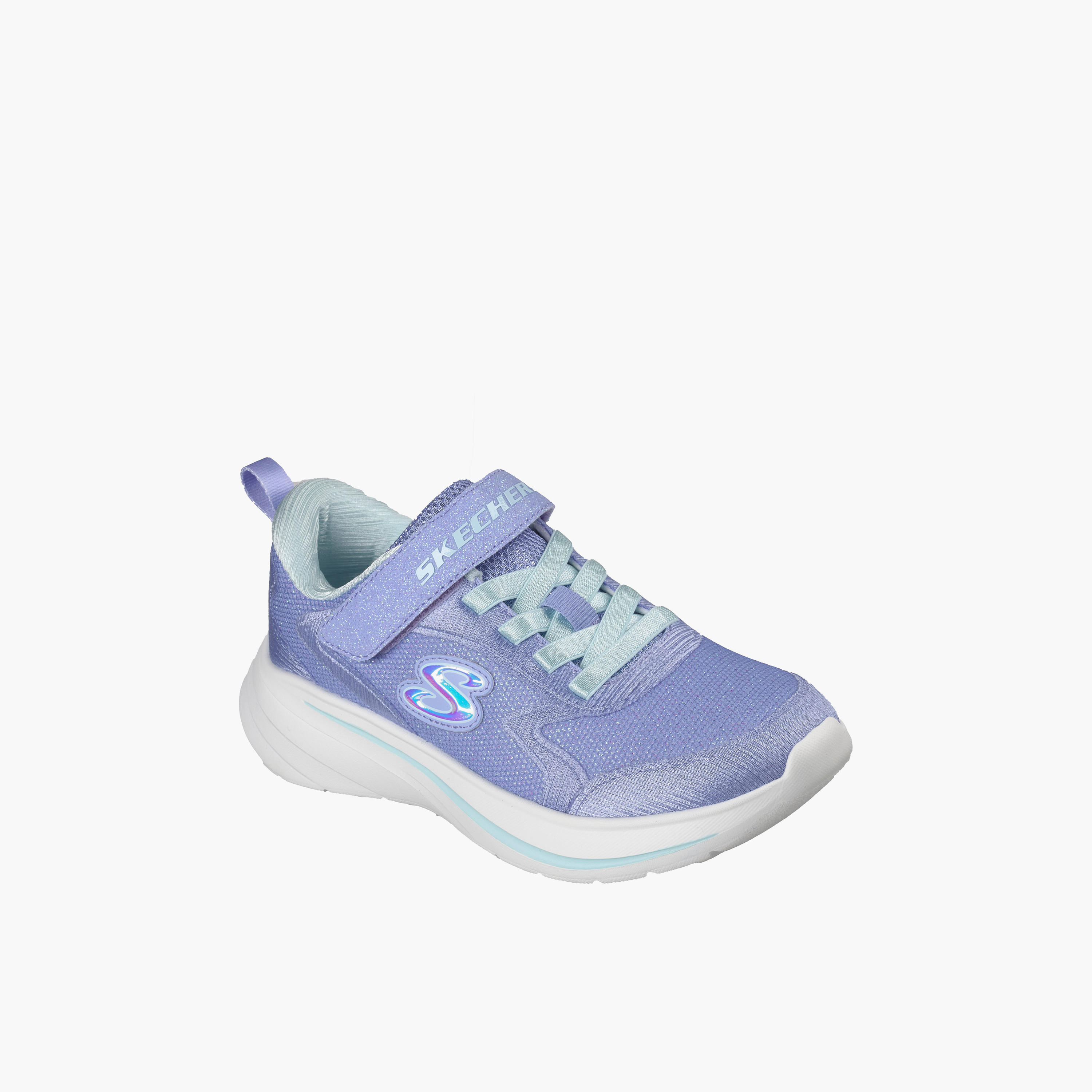 Skechers Girls WAVE 92 Hook & Loop Sneakers - 303557L-PERI-CP-girls-shoes-sneakers-image-1