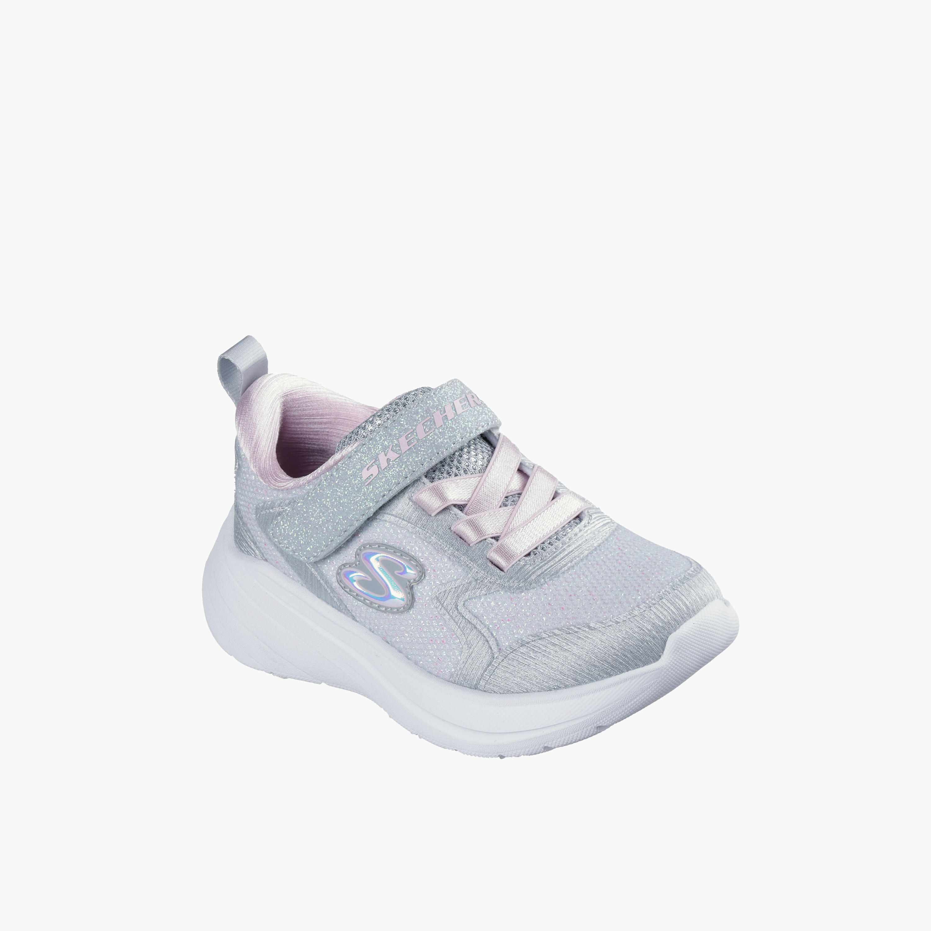 Skechers Girls WAVE 92 Hook & Loop Sneakers-girls-shoes-sneakers-image-1
