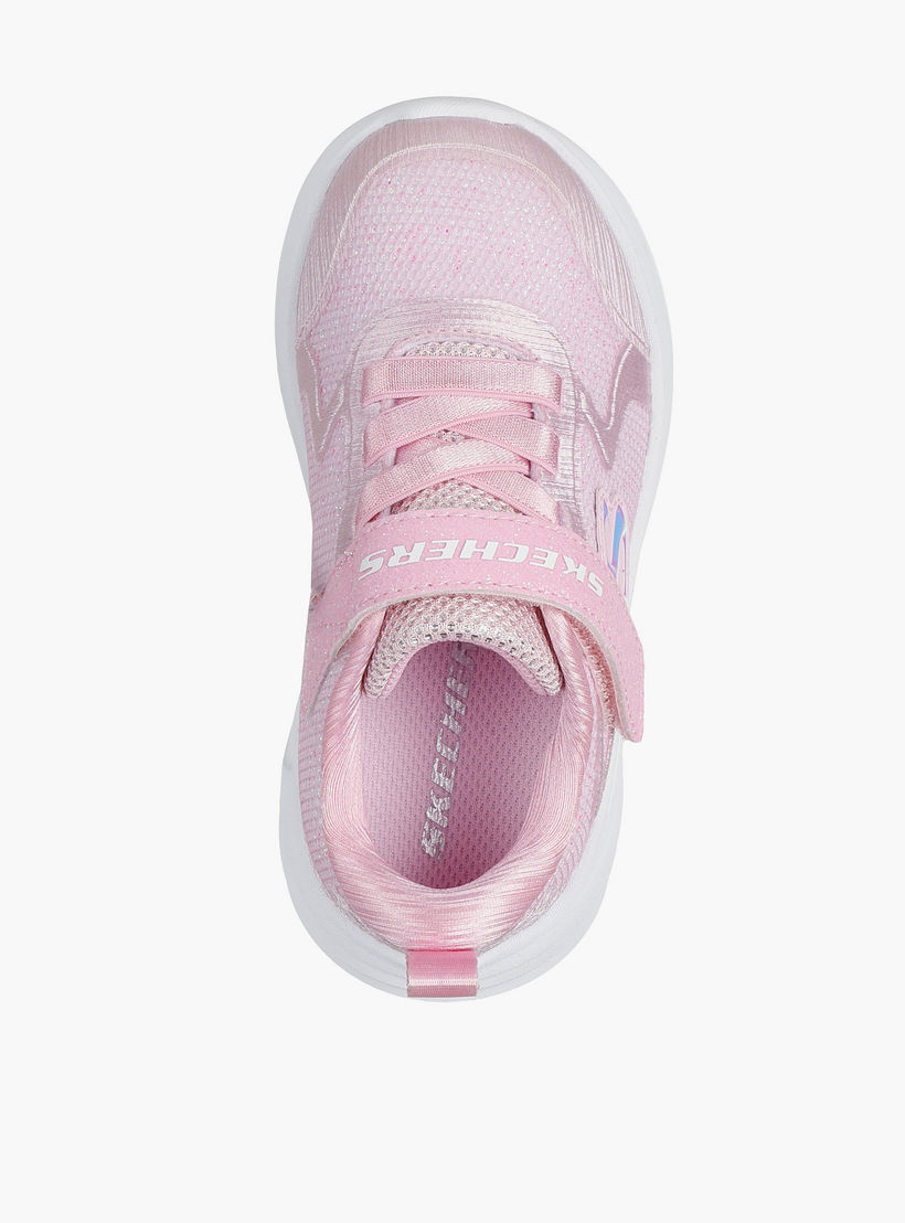 Skechers Girls WAVE 92 Hook & Loop Sneakers-girls-shoes-sneakers-image-2