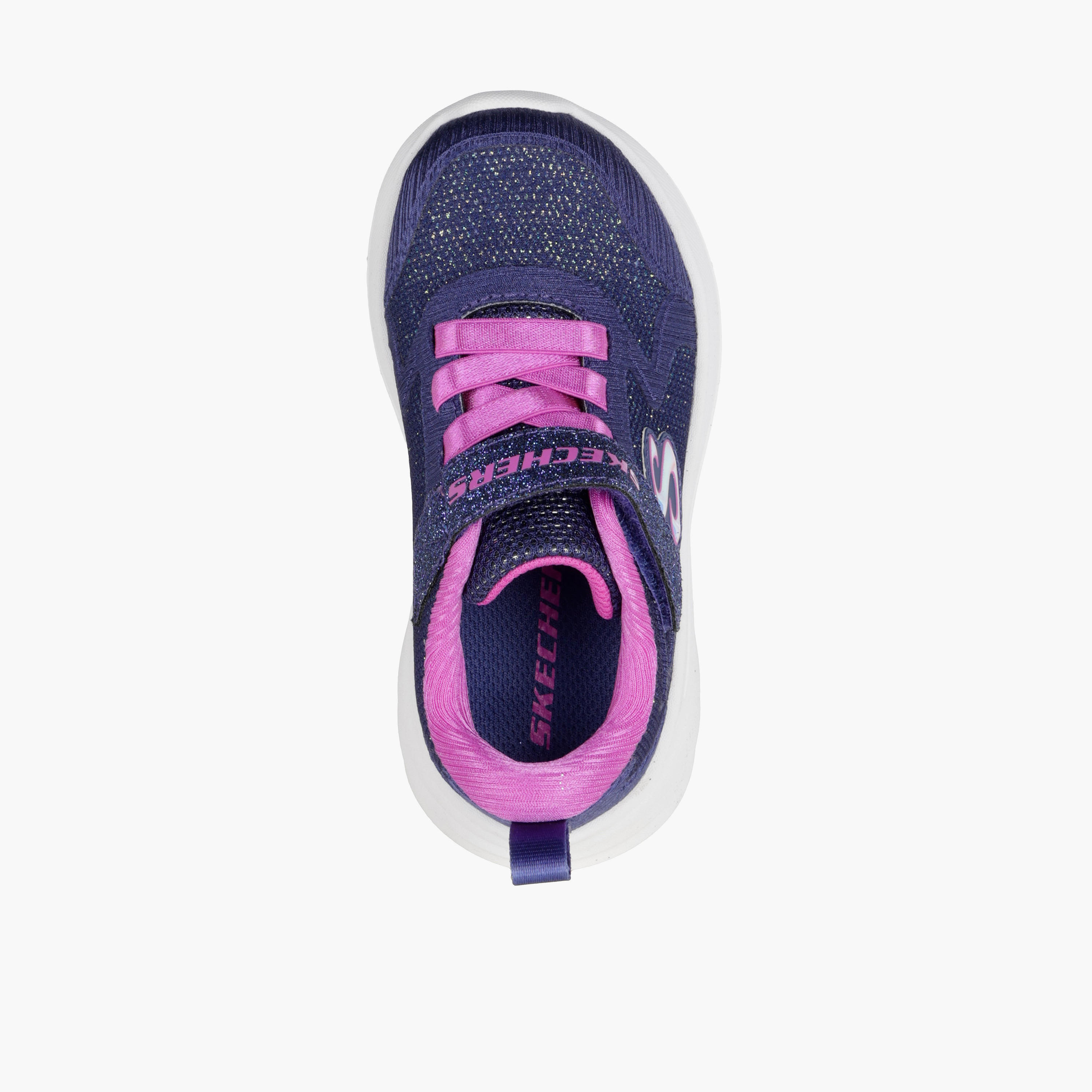 Skechers Girls WAVE 92 Hook & Loop Sneakers-girls-shoes-sneakers-image-2