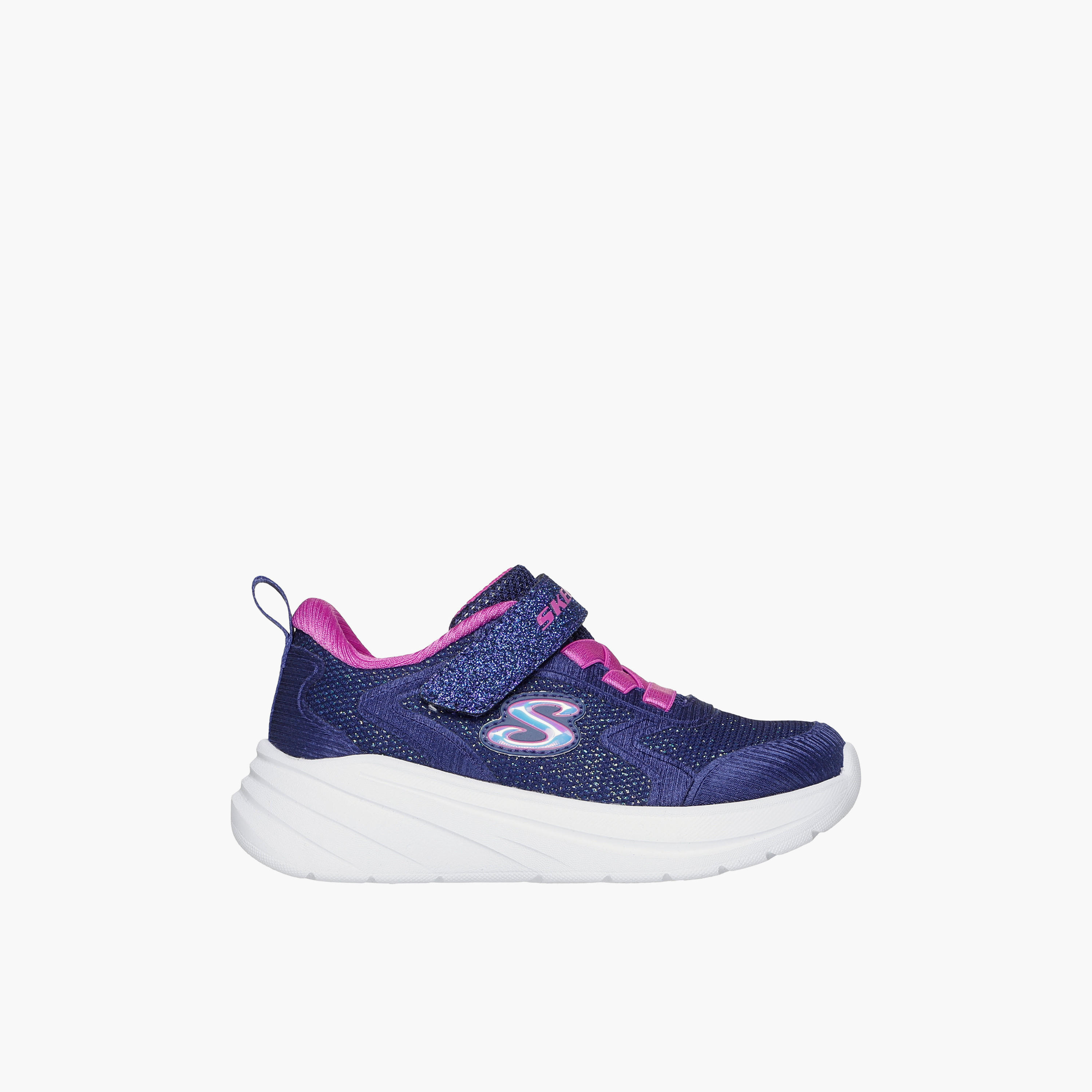 Skechers Girls WAVE 92 Hook & Loop Sneakers-girls-shoes-sneakers-image-3