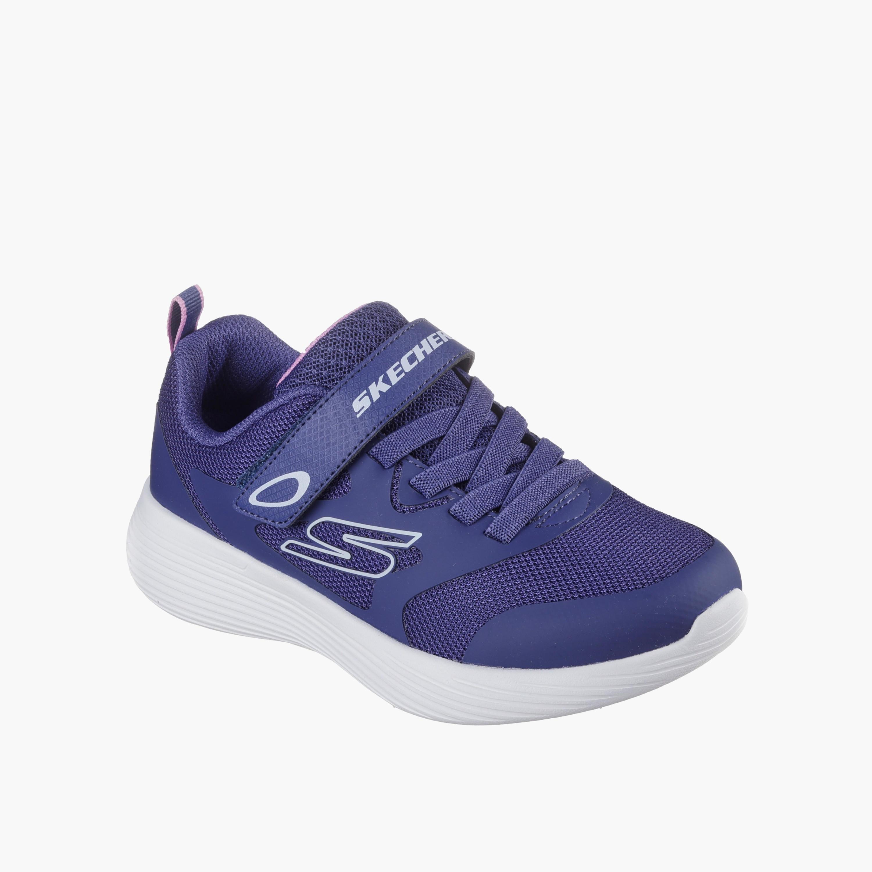 Skechers Girls GO RUN 400 V2 Hook & Loop Running Sports Shoes-girls-shoes-sneakers-image-4