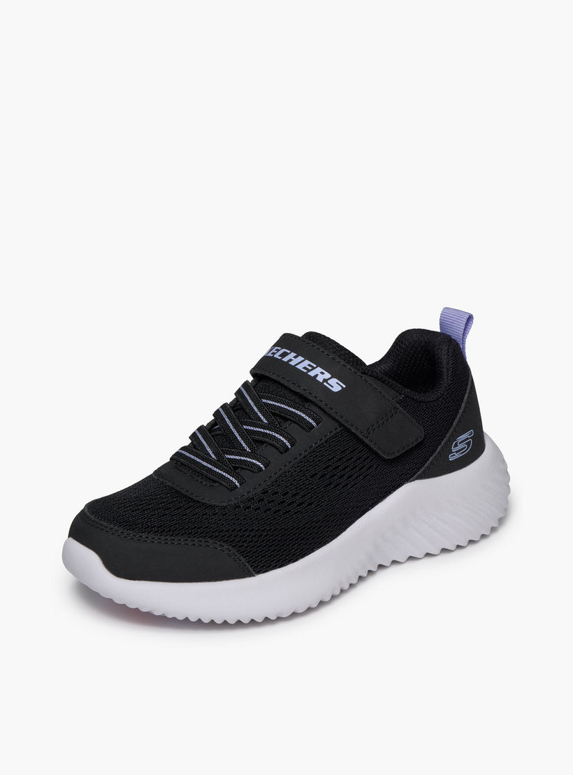 Skechers Girls Bounder Hook & Loop Sneakers-girls-shoes-sneakers-image-4
