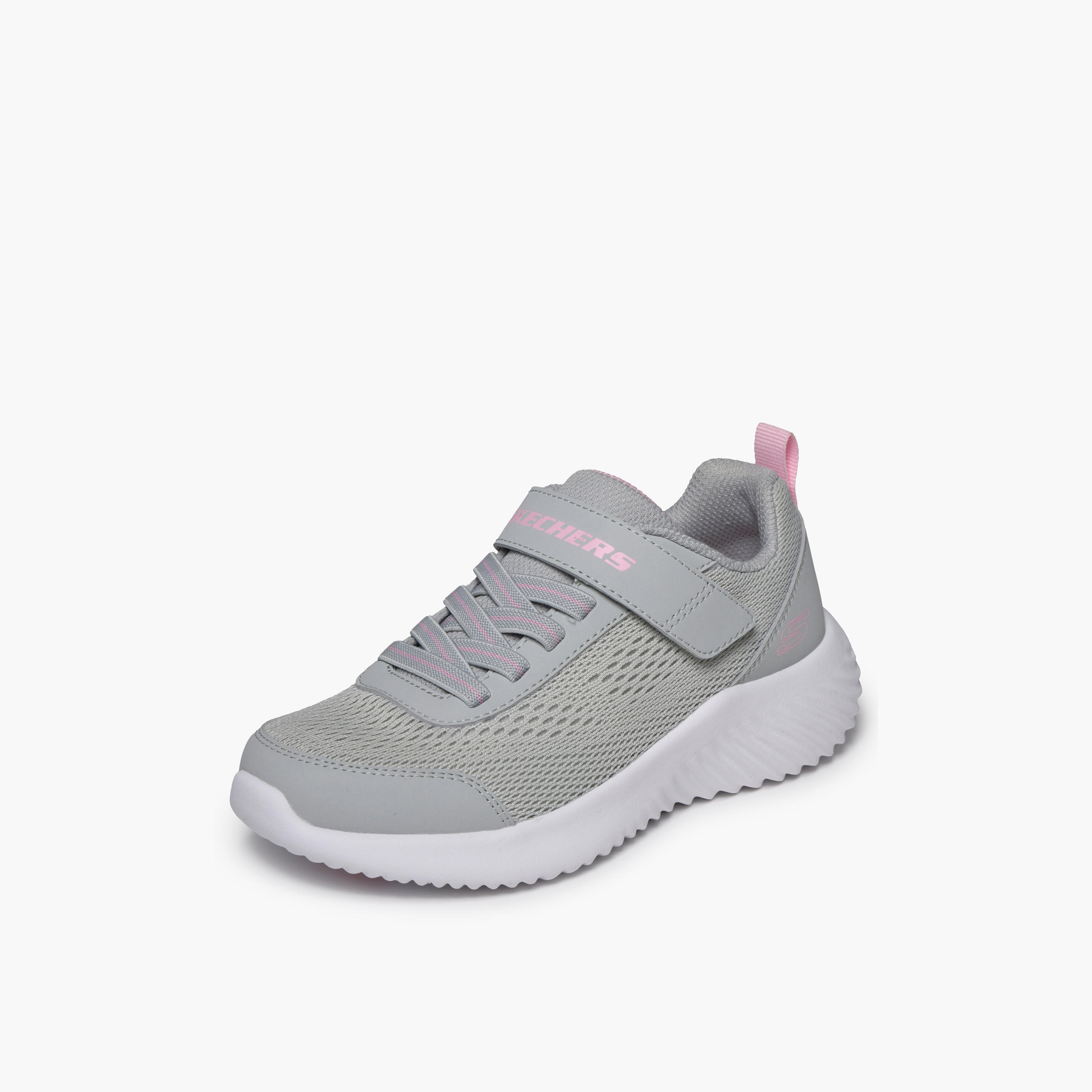 حذاء سنيكرز بشريط إغلاق لاصق للبنات باوندر من سكيتشرز-girls-shoes-sneakers-image-4