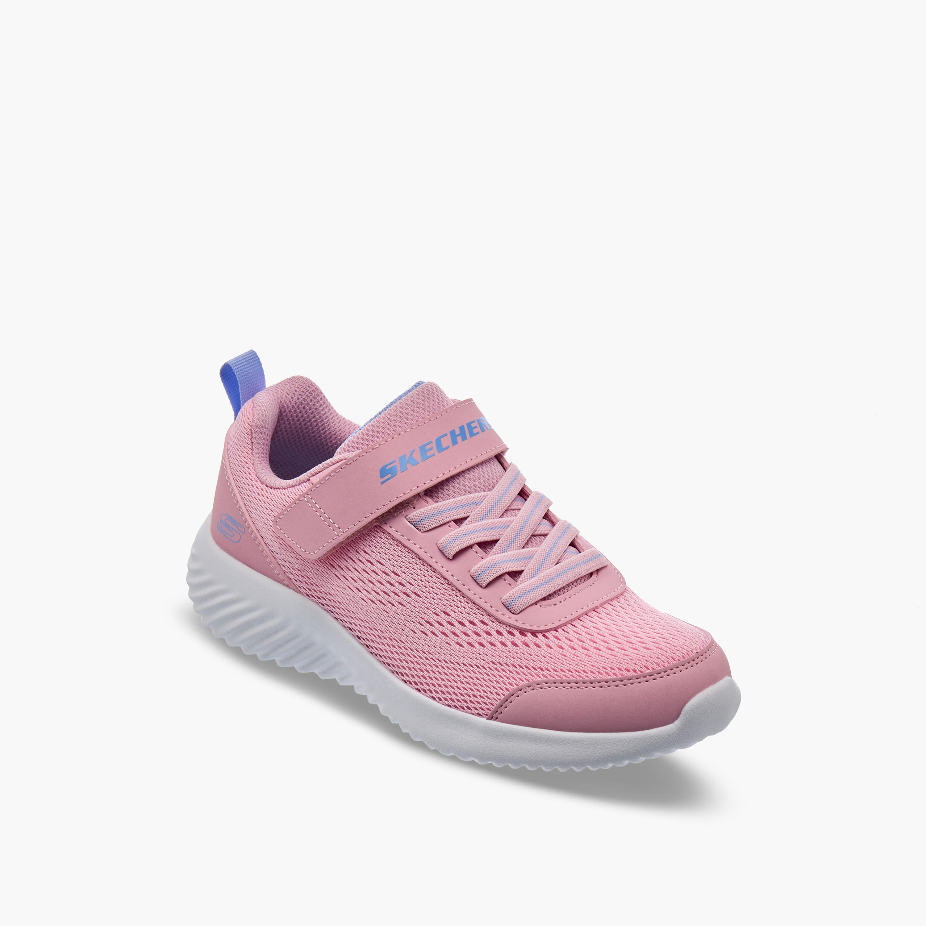 حذاء رياضي بشريط إغلاق لاصق باوندر للبنات من سكيتشرز-girls-shoes-sports-image-2