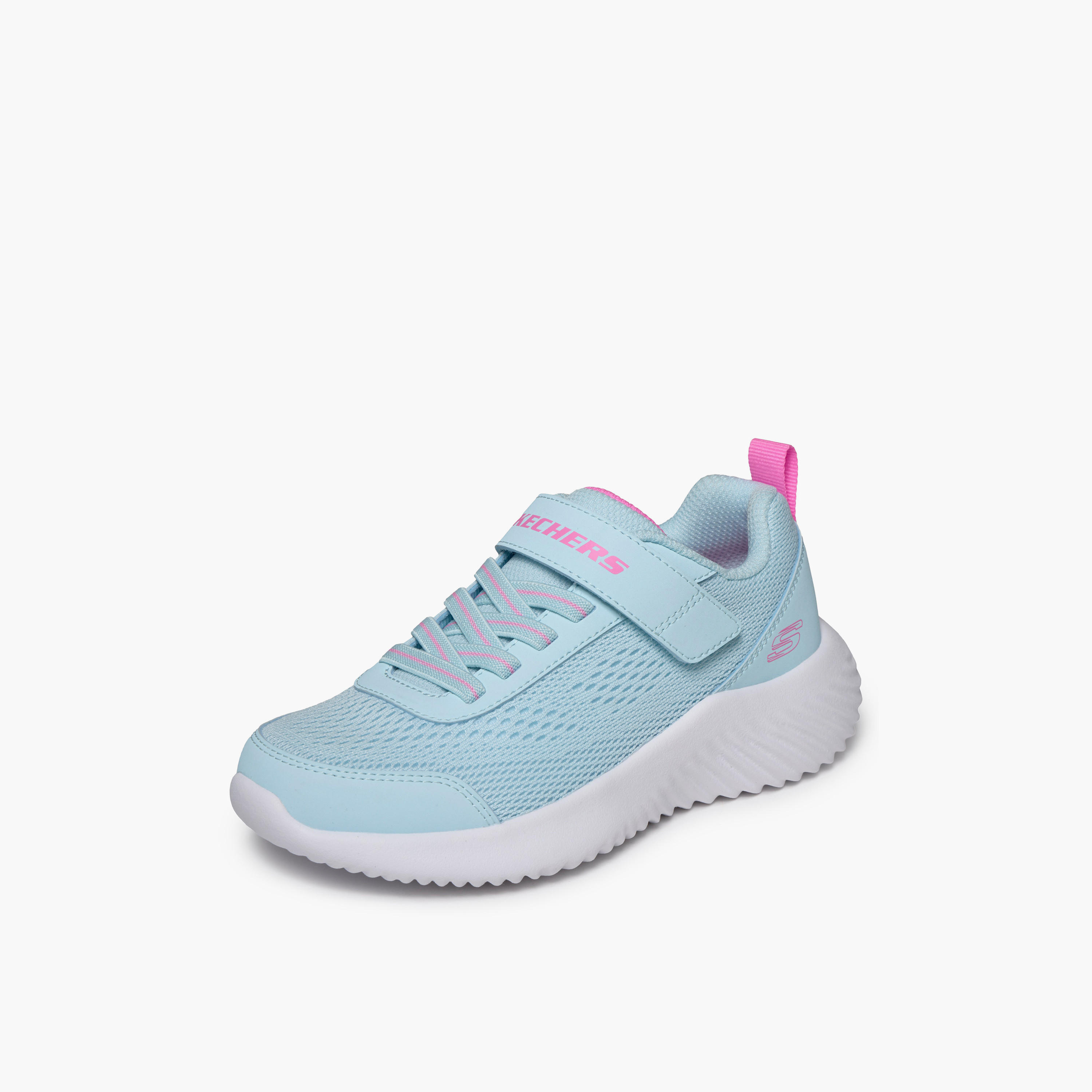 Skechers Girls Bounder Hook & Loop Sneakers-girls-shoes-sneakers-image-4