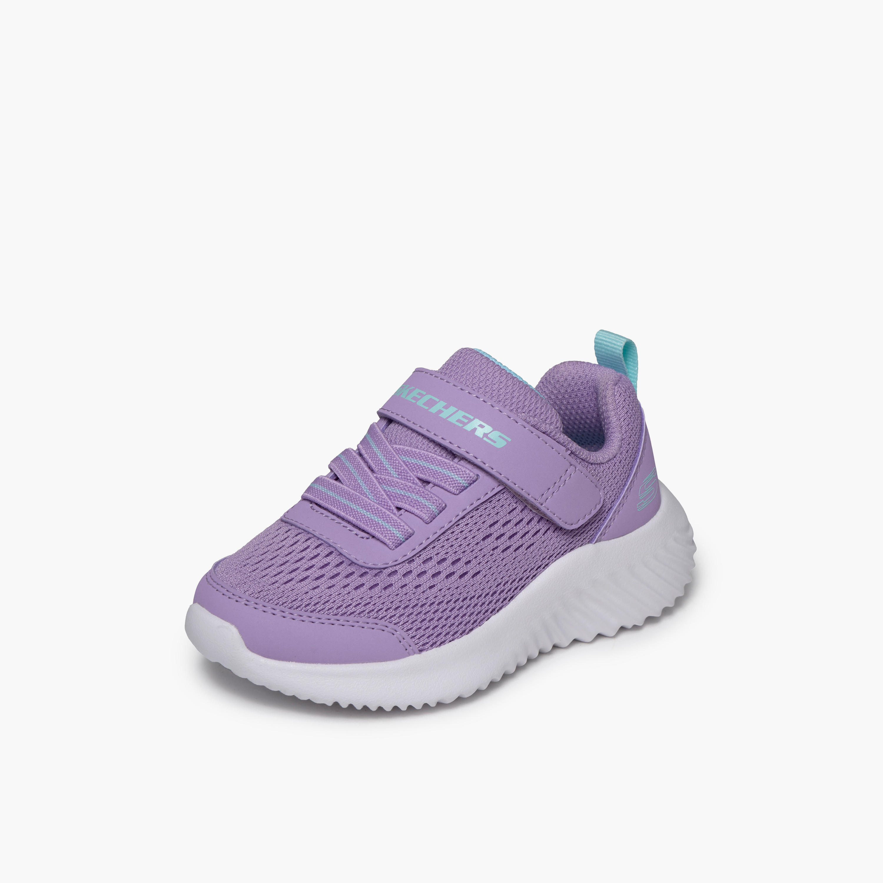 حذاء سنيكرز بشريط إغلاق لاصق للبنات باوندر من سكيتشرز-girls-shoes-sneakers-image-4