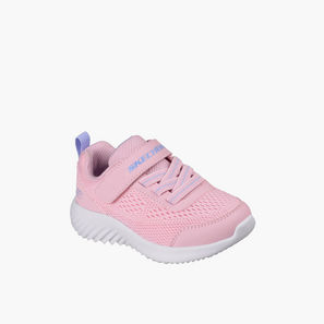 Skechers Girls BOUNDER Hook & Loop Sneakers-baby-girls-shoes-image-1