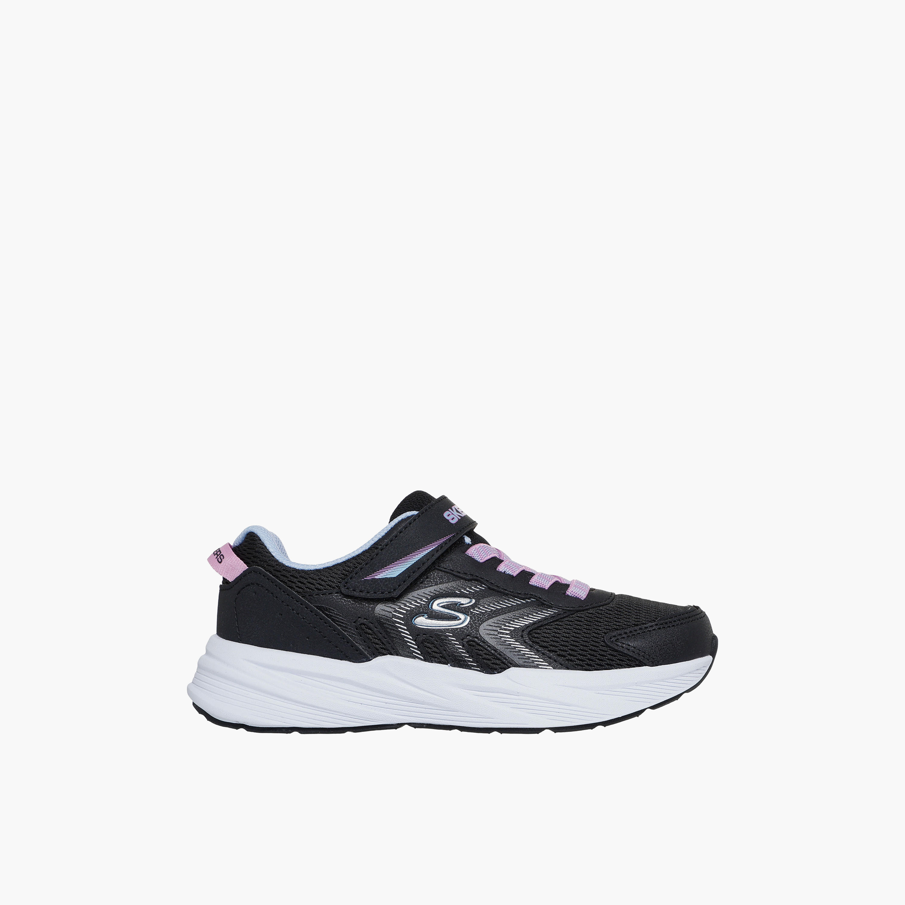 Skechers Girls MICROSPEC TREAD Hook & Loop Sneakers-girls-shoes-sneakers-image-2