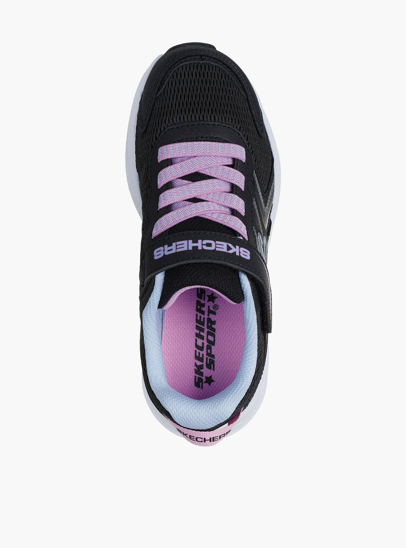 Skechers Girls MICROSPEC TREAD Hook & Loop Sneakers-girls-shoes-sneakers-image-3