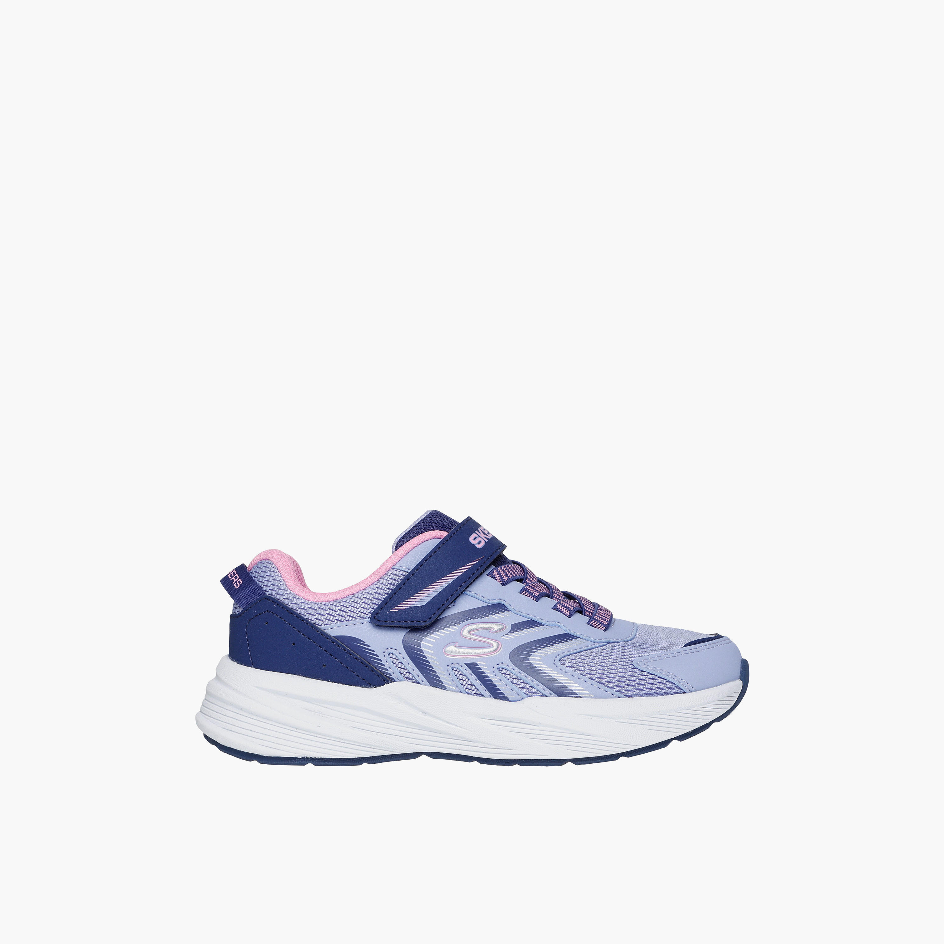 Skechers Girls MICROSPEC TREAD Hook & Loop Sneakers-girls-shoes-sneakers-image-2
