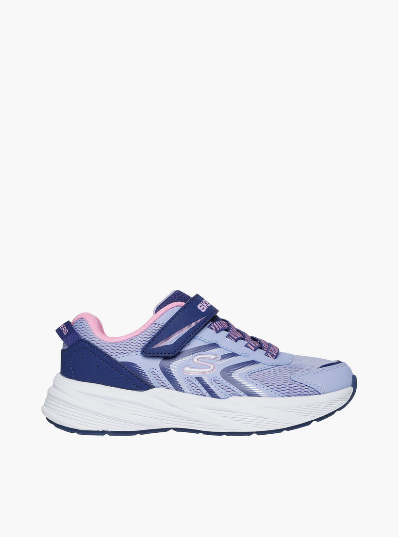 Skechers Girls MICROSPEC TREAD Hook & Loop Sneakers-girls-shoes-sneakers-image-2
