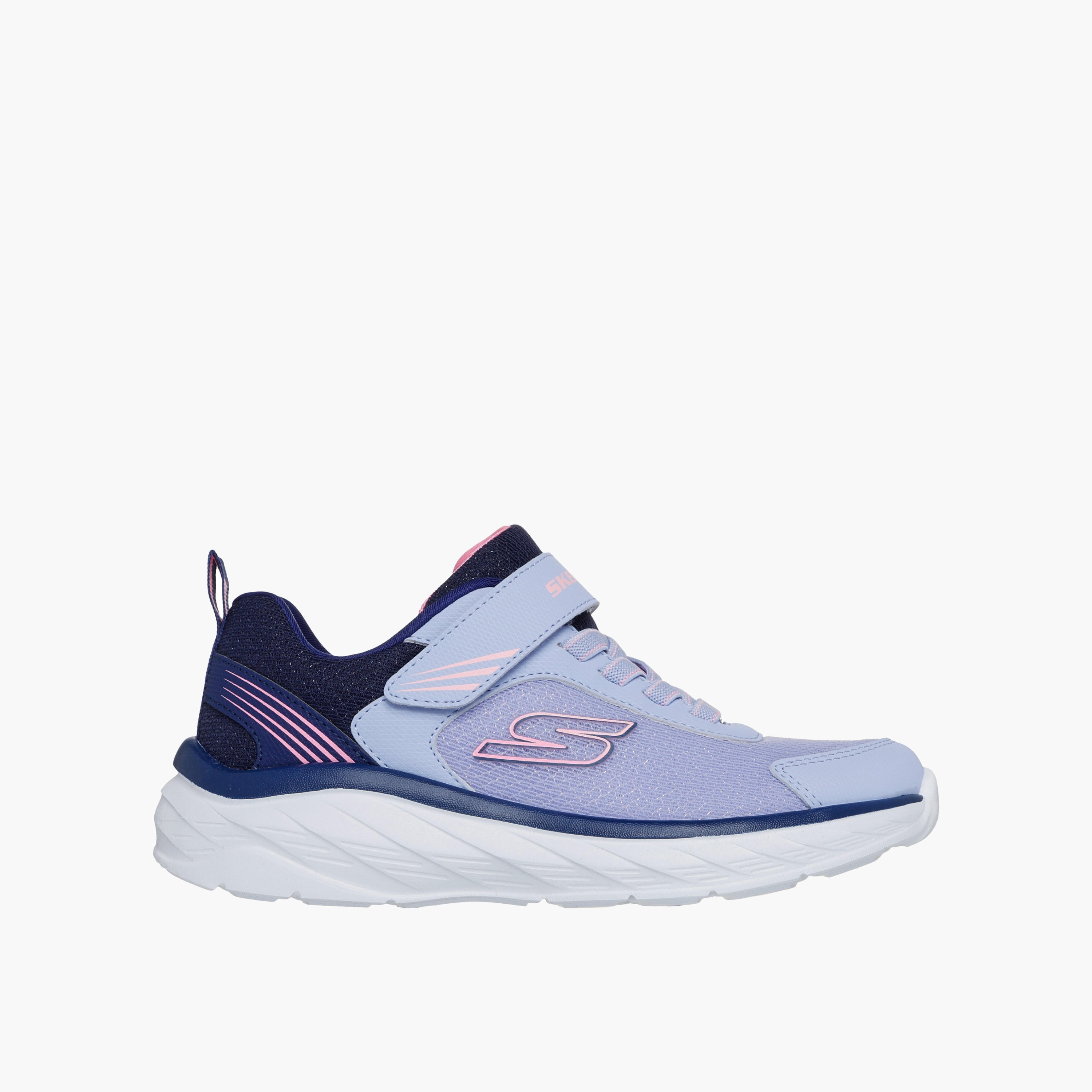 Skechers Girls BOUNDLESS Colourblock Hook & Loop Sports Shoes-girls-shoes-sneakers-image-1