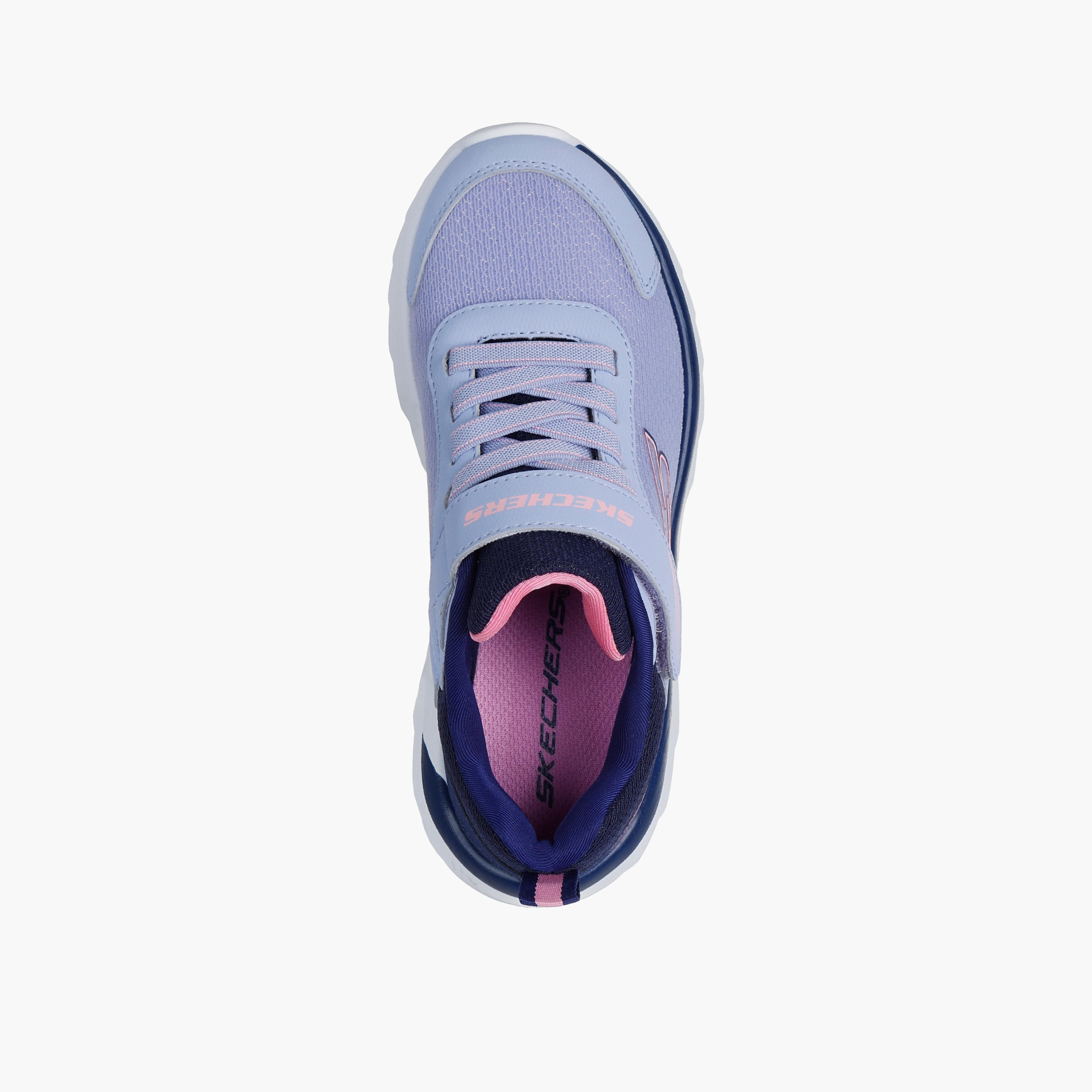 Skechers Girls BOUNDLESS Colourblock Hook & Loop Sports Shoes-girls-shoes-sneakers-image-2