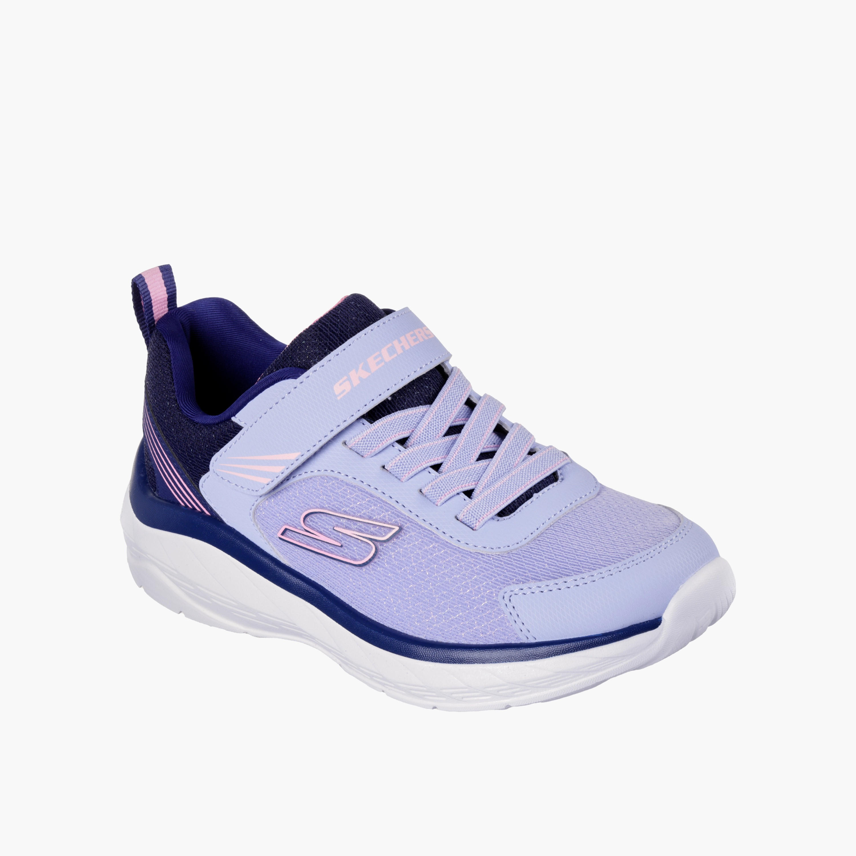 Skechers Girls BOUNDLESS Colourblock Hook & Loop Sports Shoes-girls-shoes-sneakers-image-5