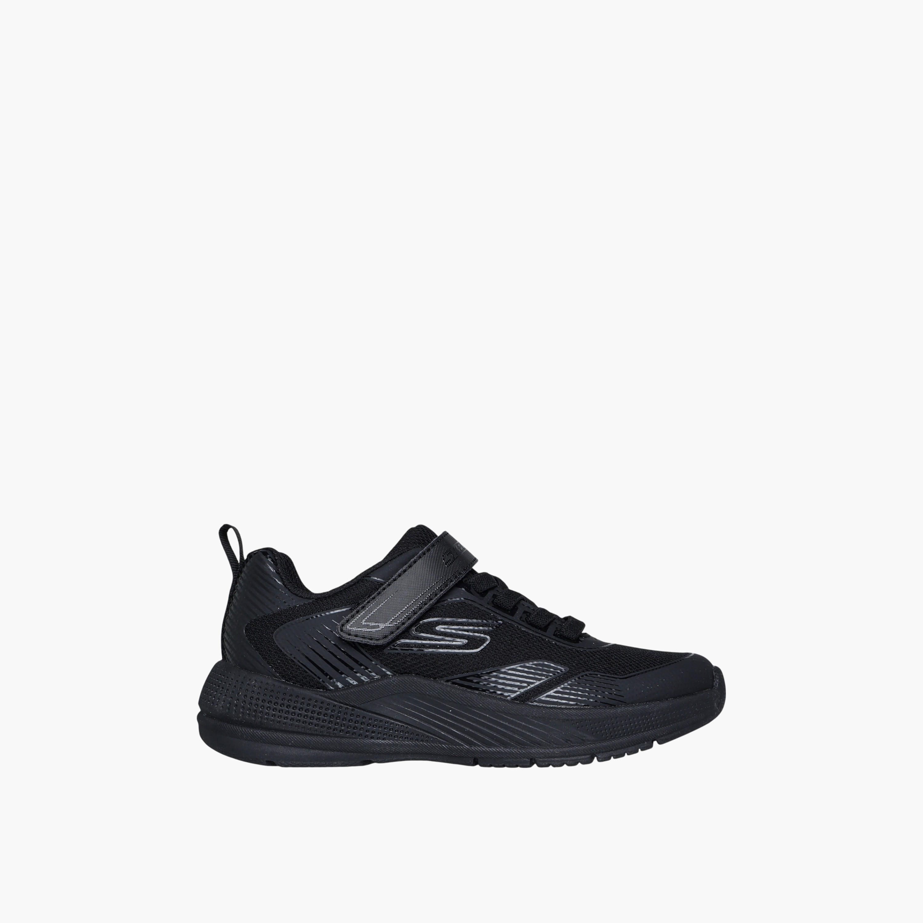 Skechers Kids' MICROSPEC ADVANCE School Shoes with Hook and Loop Closure - 303657L-BBK-boys-shoes-schoolshoes-image-2