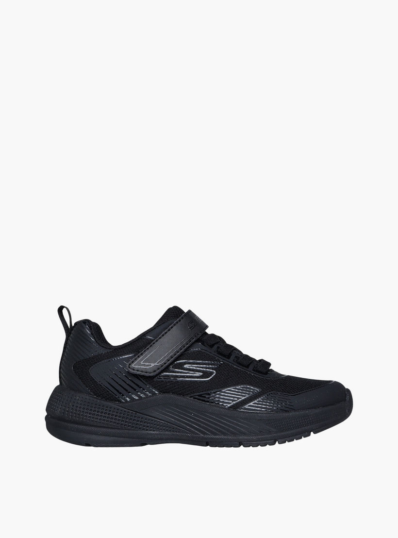 Skechers Kids' MICROSPEC ADVANCE School Shoes with Hook and Loop Closure - 303657L-BBK-boys-shoes-schoolshoes-image-2