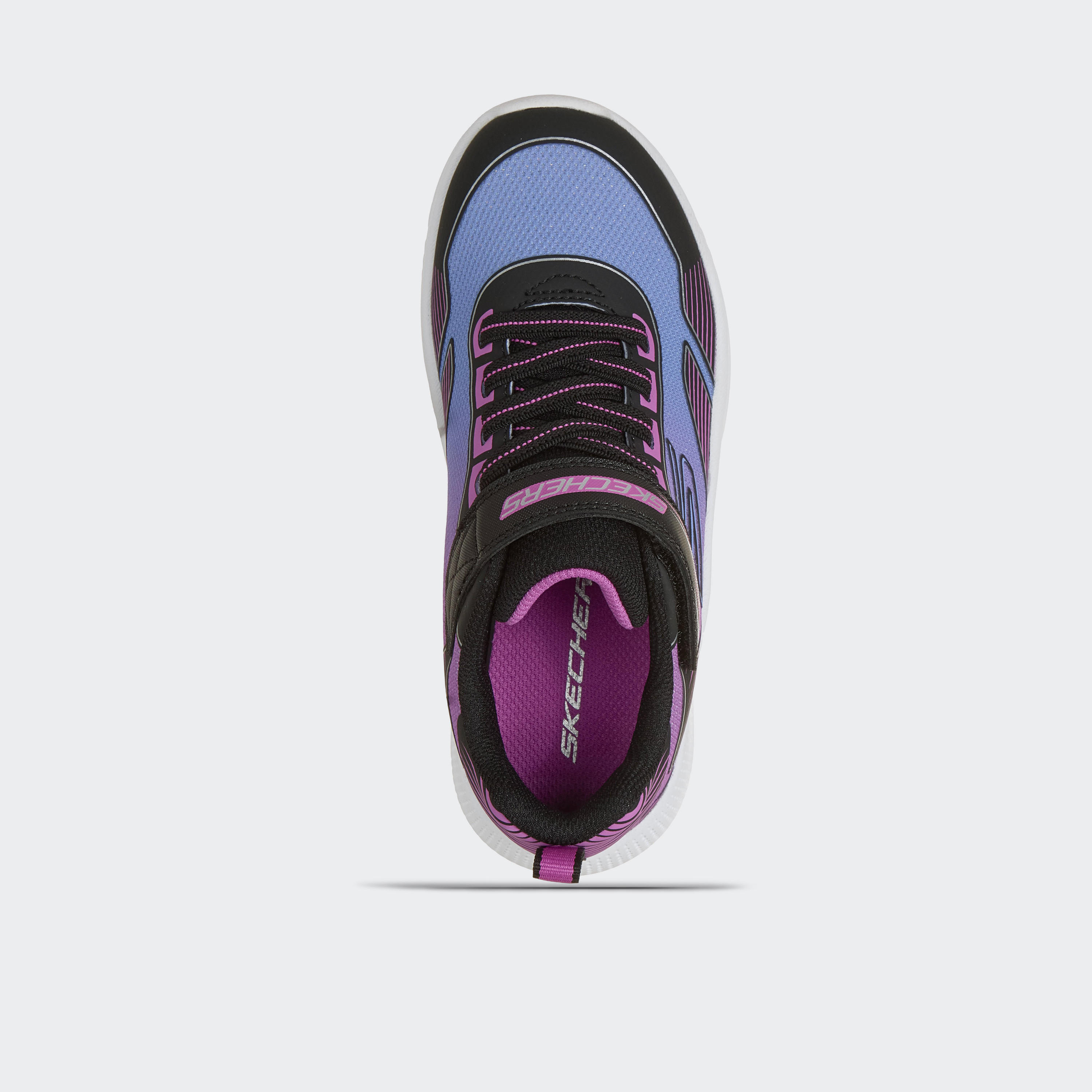 حذاء سنيكرز بشريط إغلاق لاصق مايكروسبيك أدفانس للبنات من سكيتشيرز-girls-shoes-sneakers-image-3