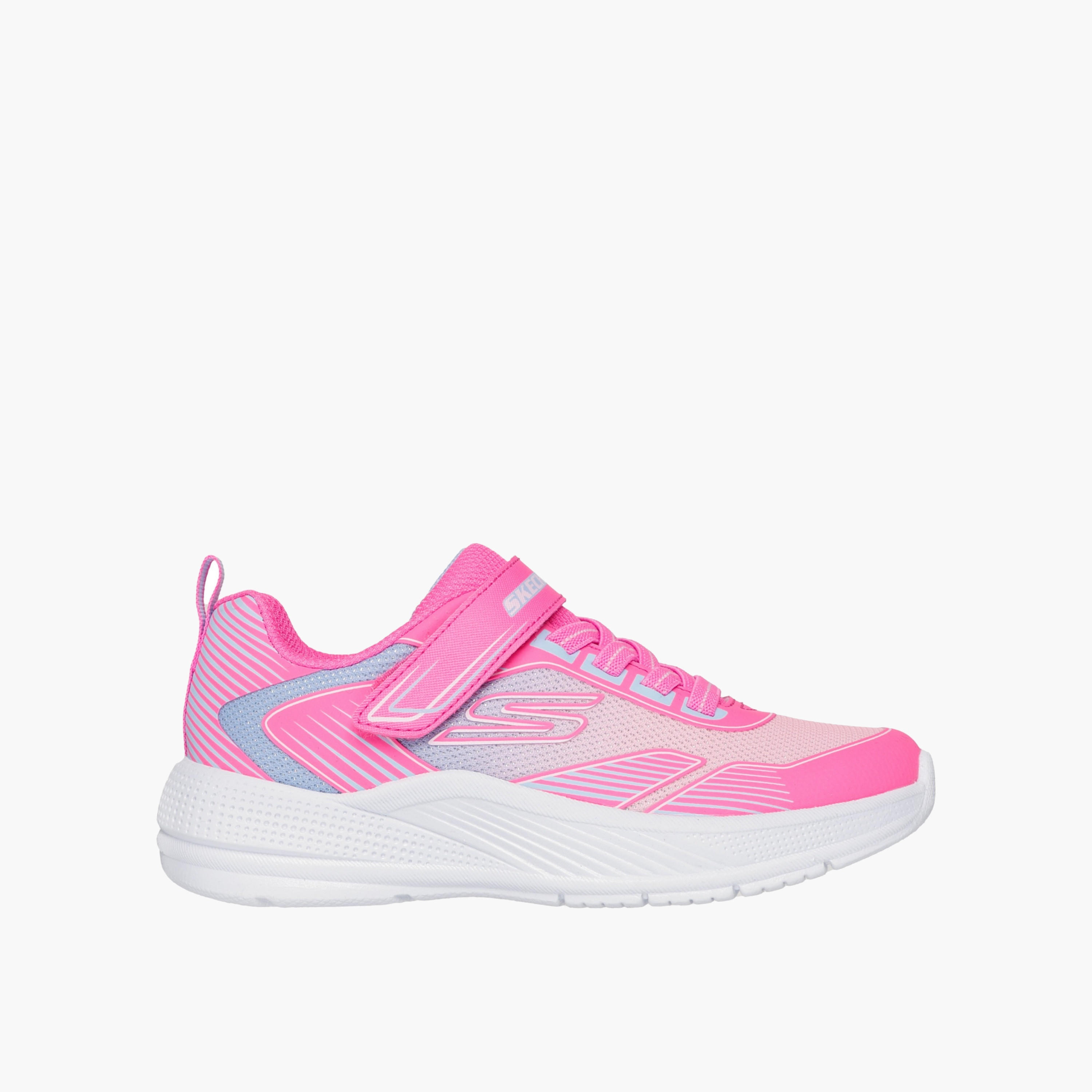 Skechers Girls MICROSPEC ADVANCE Panelled Sports Shoes-girls-shoes-sneakers-image-1